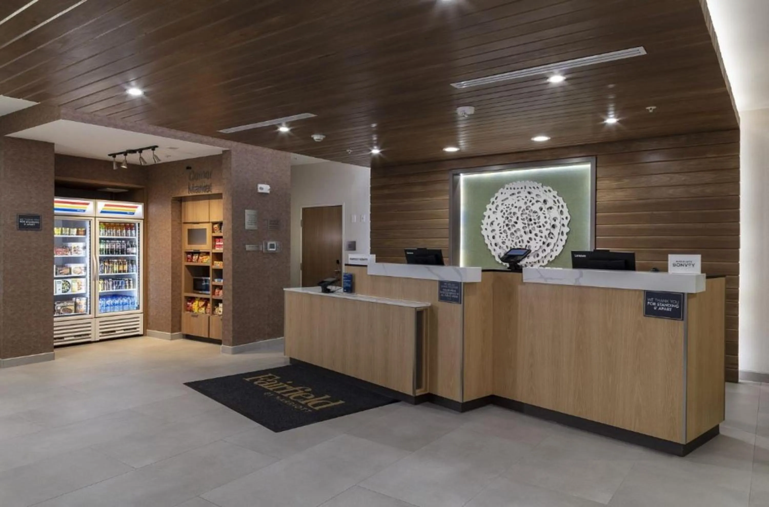 Lobby or reception in Fairfield Inn & Suites Monahans