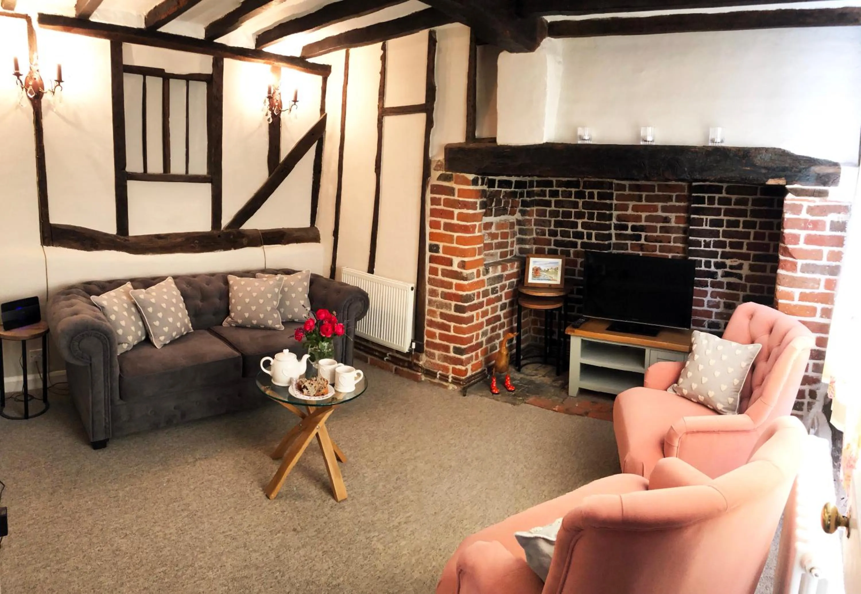 Living room in Millie's Cottage