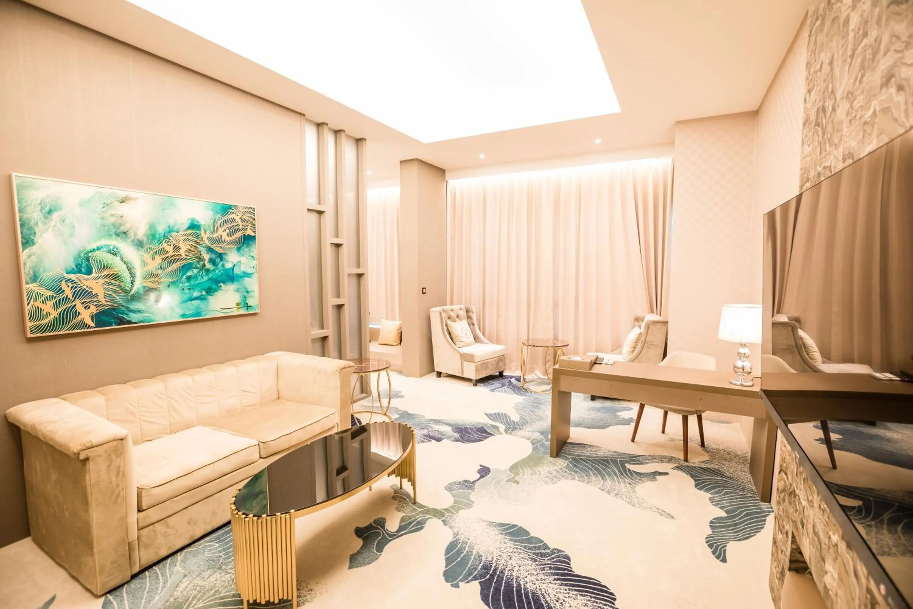 Living room in Grand Hotel Lili