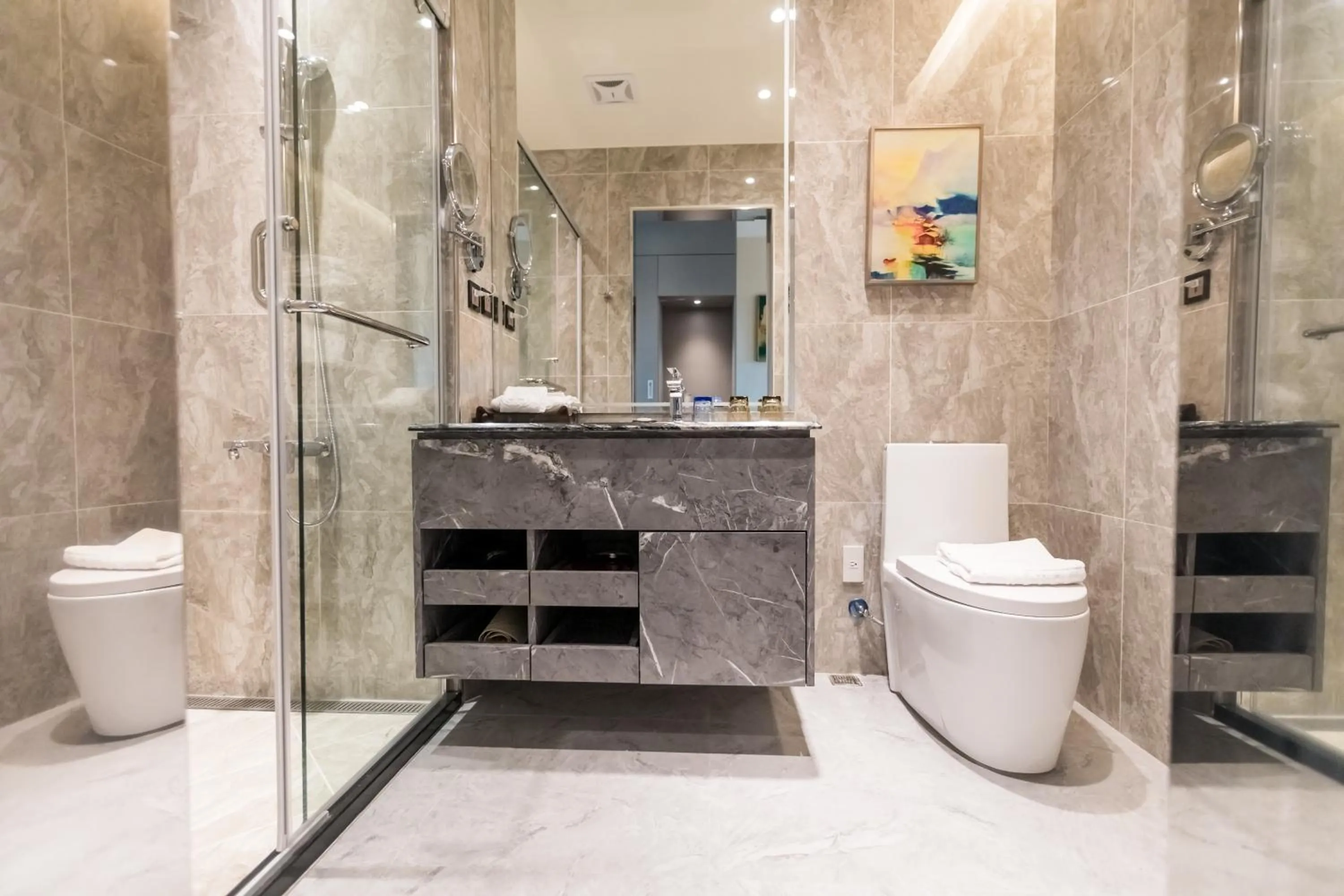 Bathroom in Grand Hotel Lili