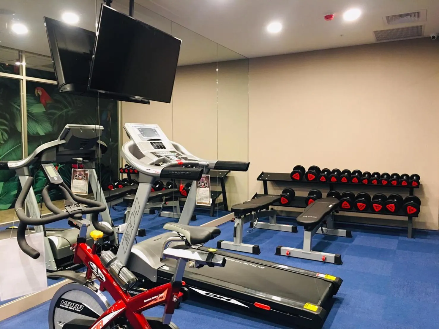 Fitness centre/facilities in Grand Hotel Lili