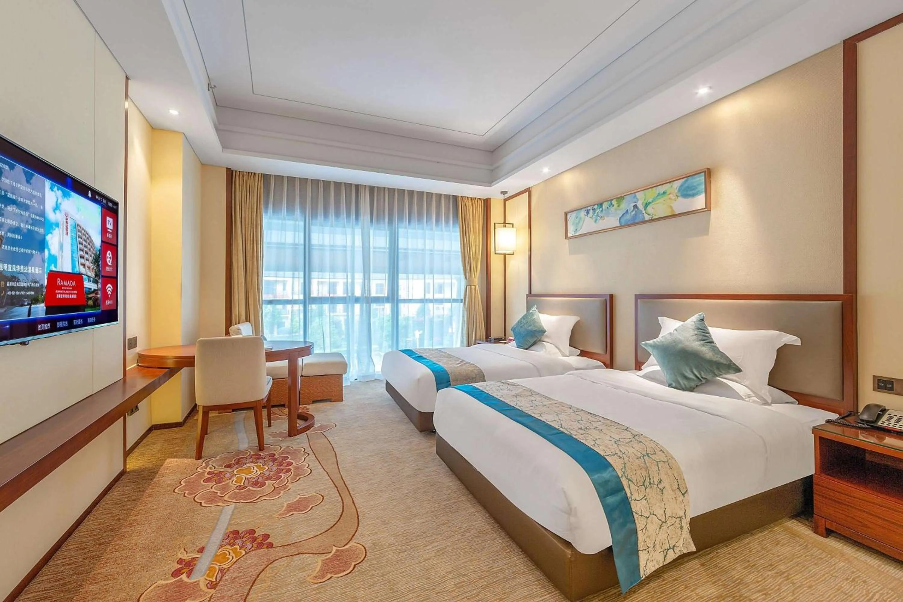 Photo of the whole room in Ramada by Wyndham Kunming YiLiang