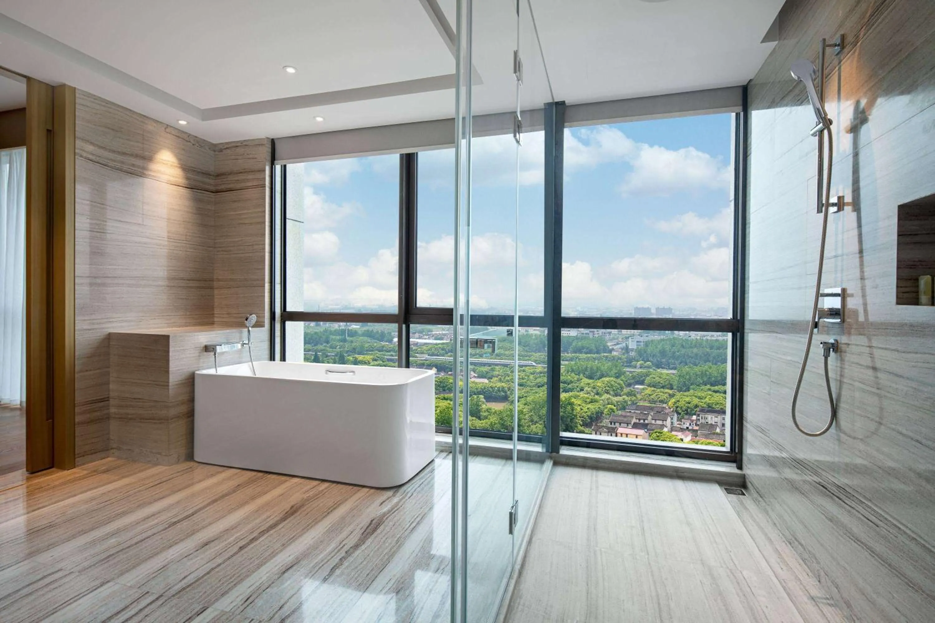 Bathroom in Wyndham Shanghai Pudong