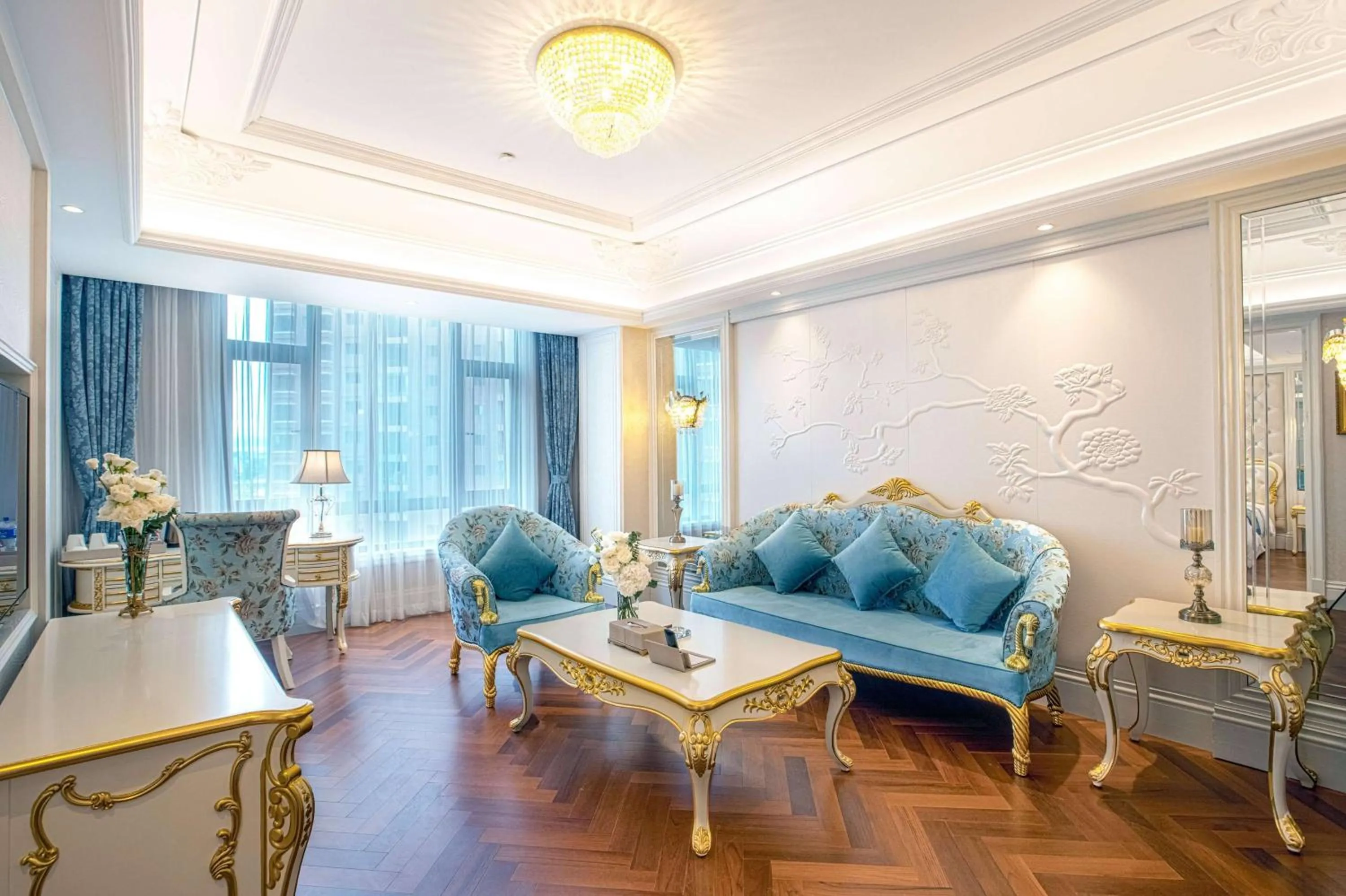 Living room in Wyndham Grand Kunming East