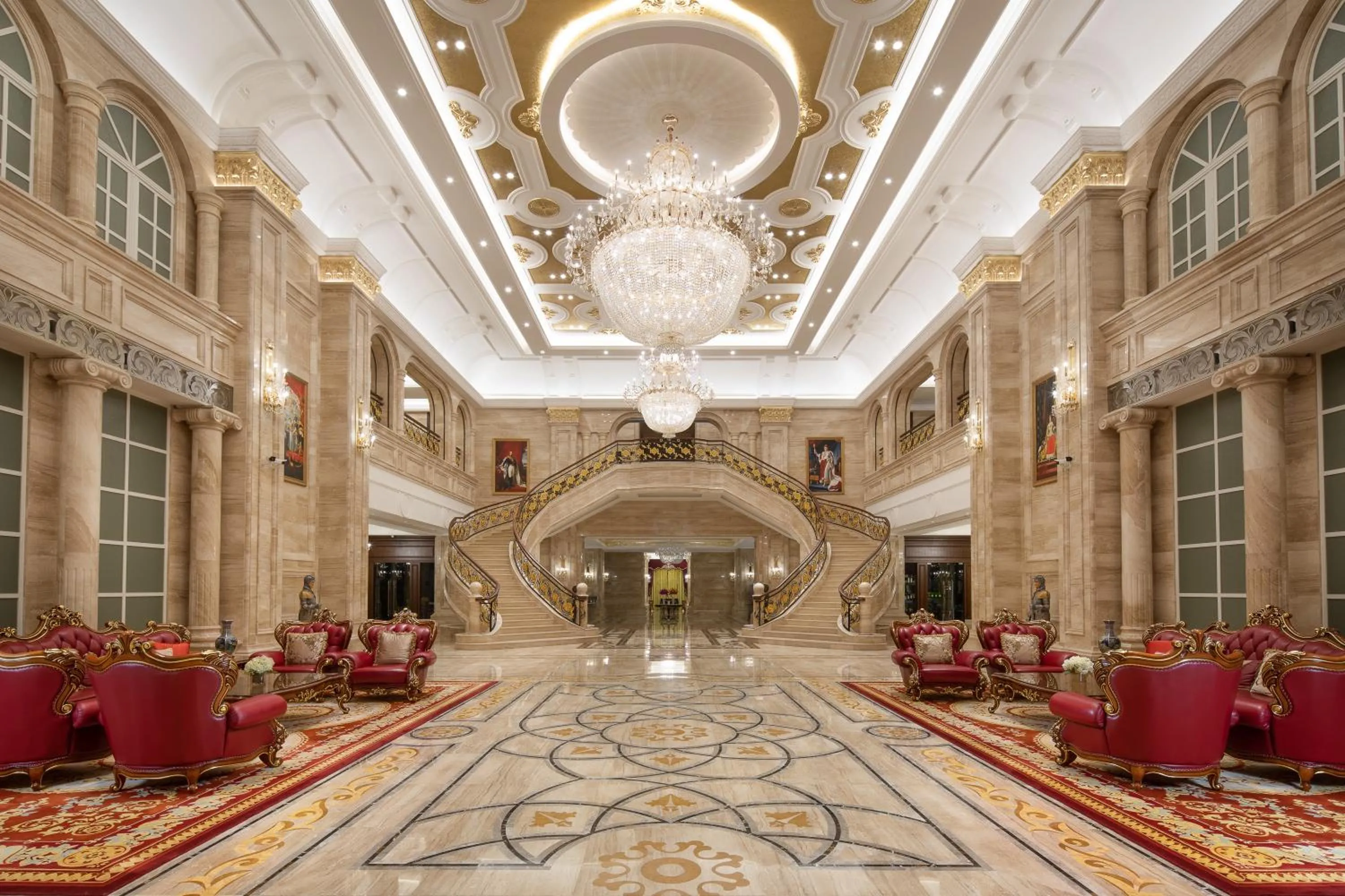 Lobby or reception in Wyndham Grand Kunming East
