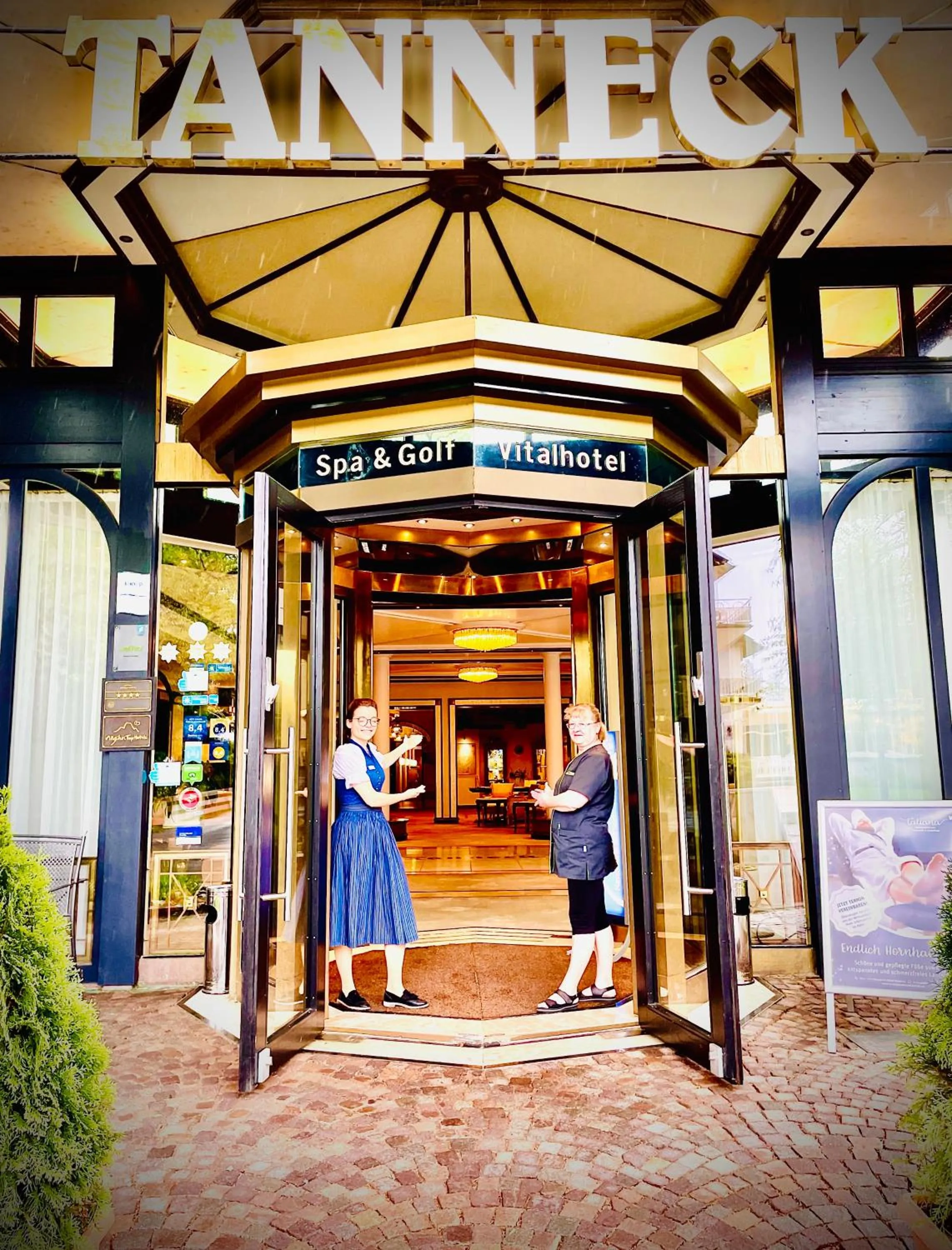 Facade/entrance in Hotel Tanneck