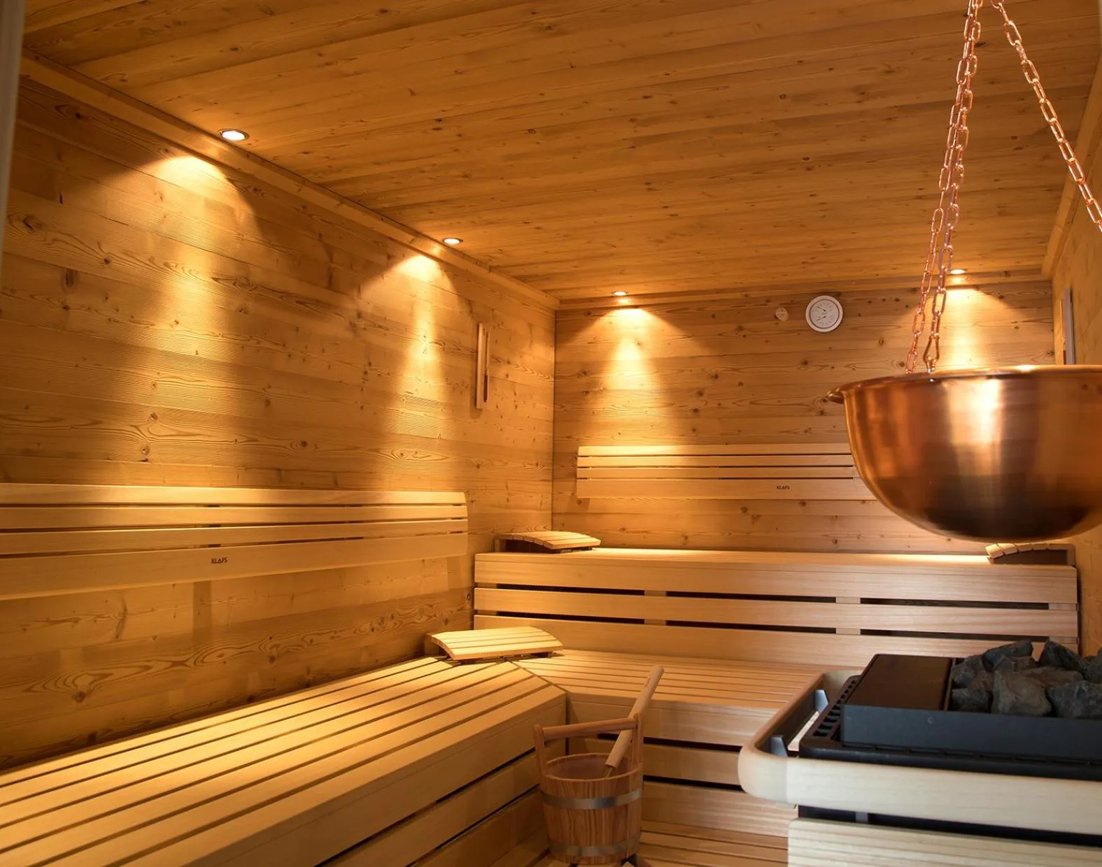 Sauna in Hotel Tanneck
