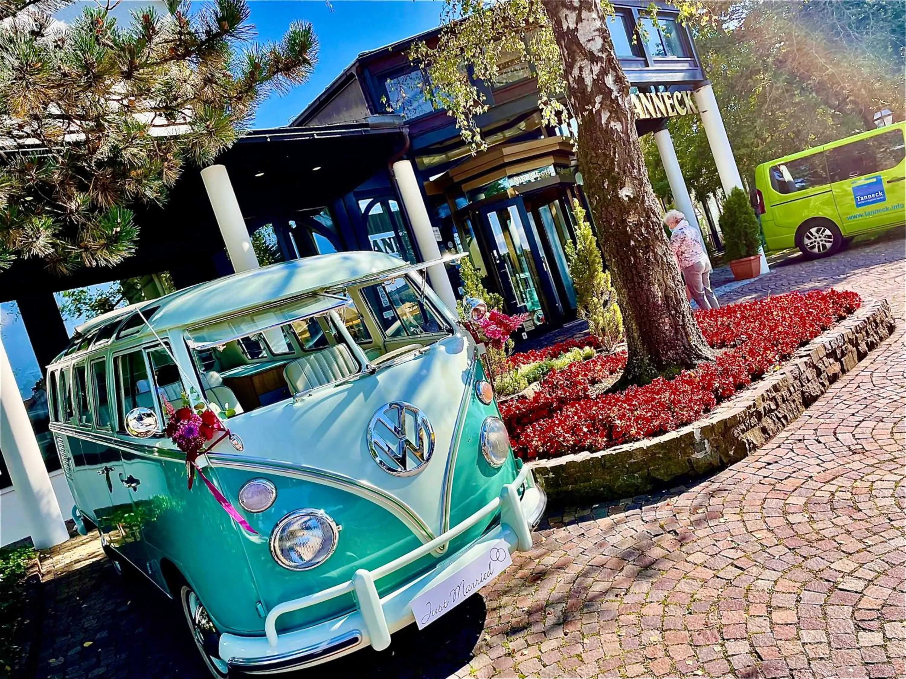 Facade/entrance in Hotel Tanneck
