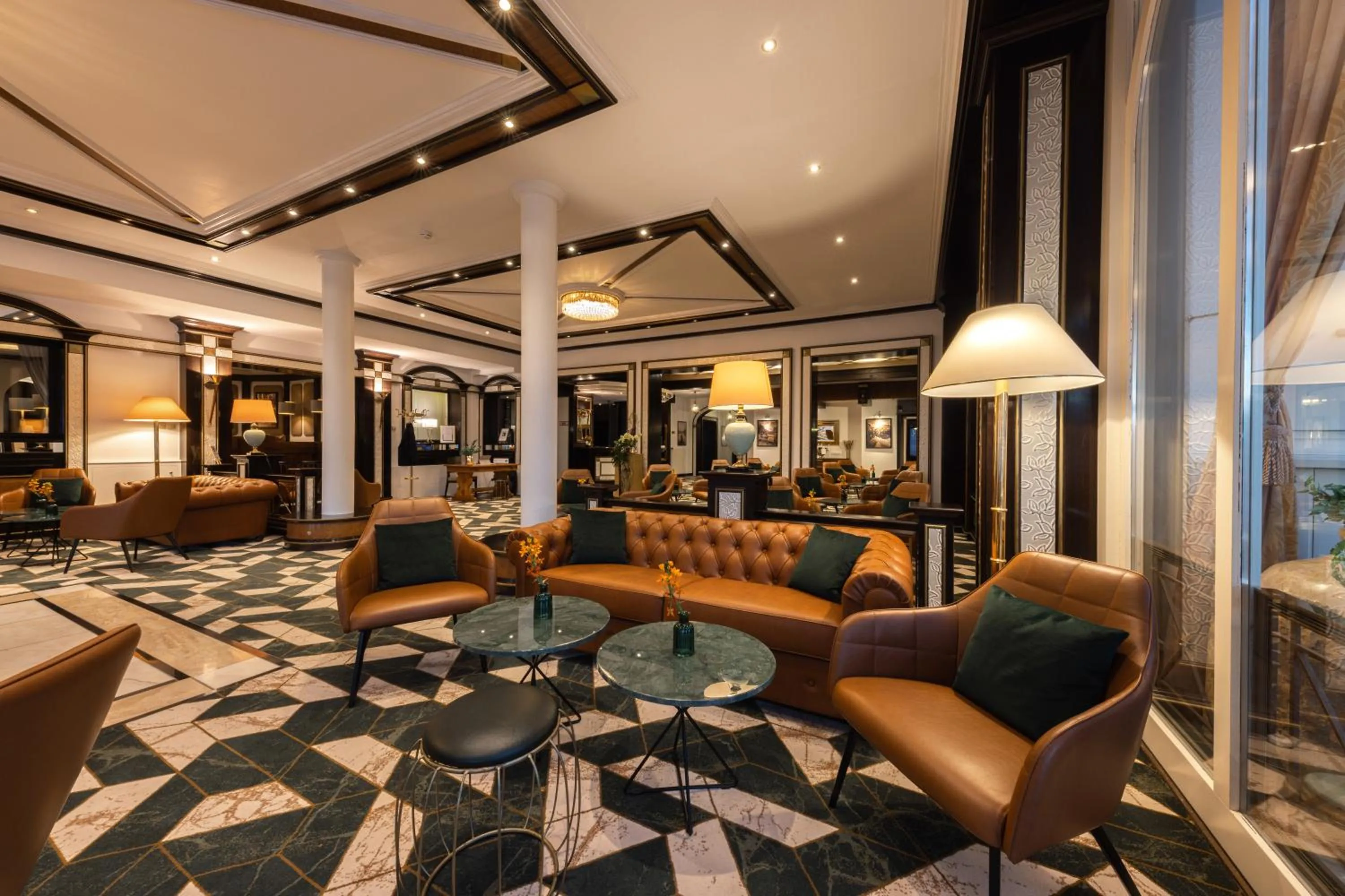 Seating area in Hotel Tanneck