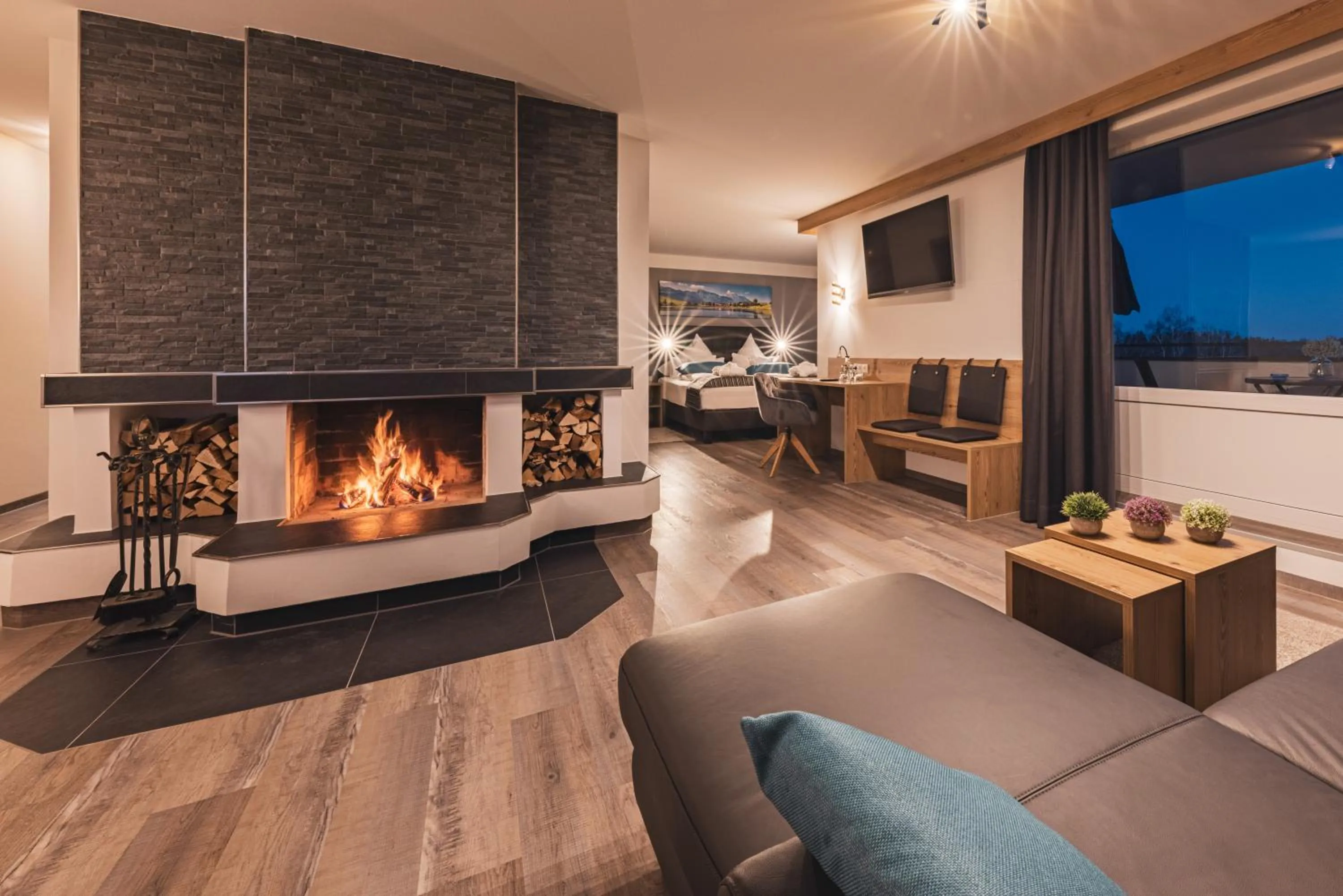 flat iron in Hotel Tanneck