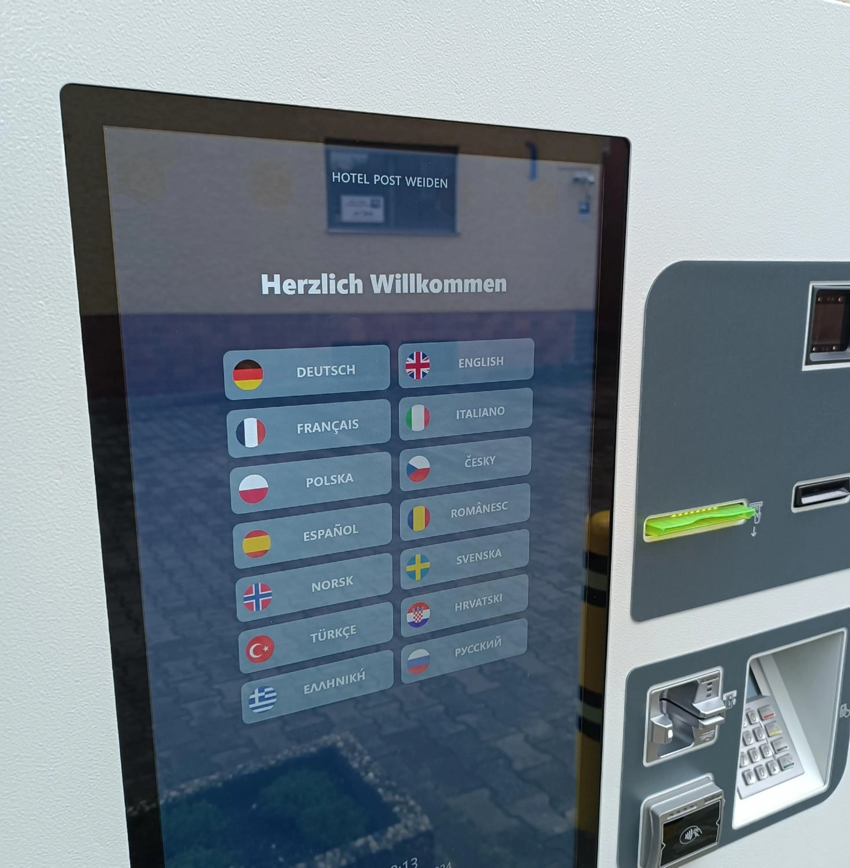 Property building in Hotel Post