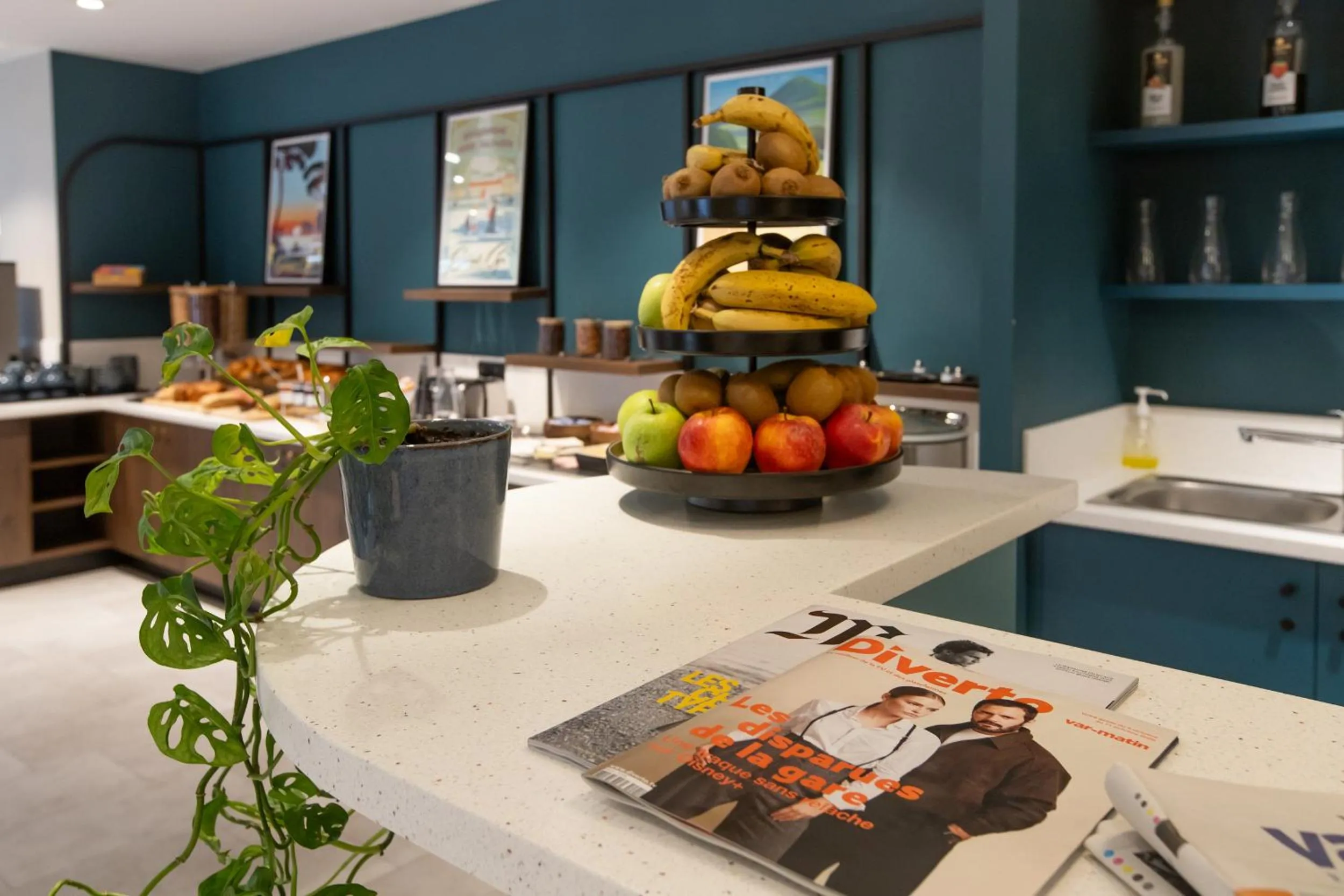 Food in Logis Hôtel de Port d'Alon - St Cyr sur Mer