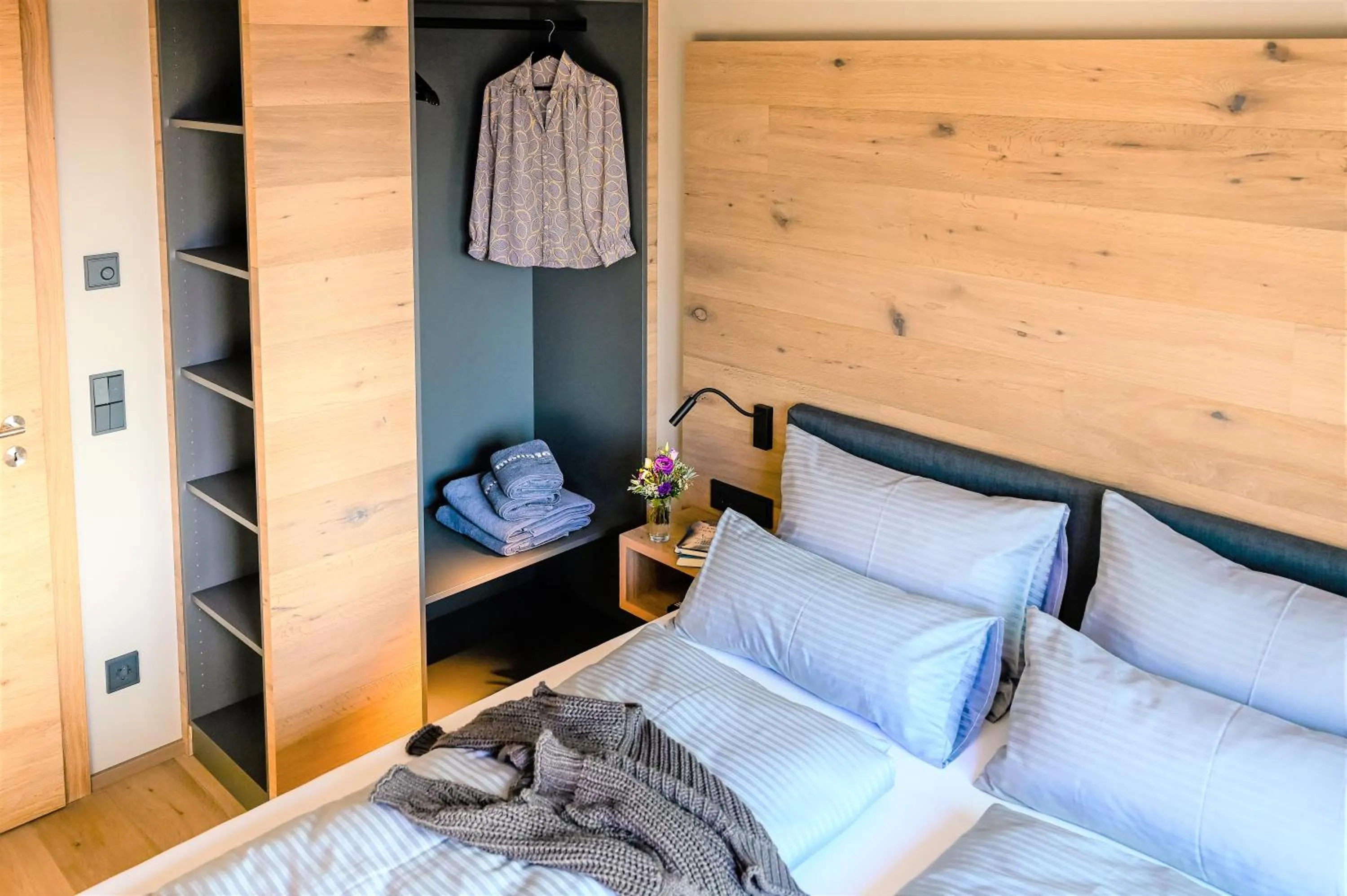 Bed in moun10 urlaubswohnen