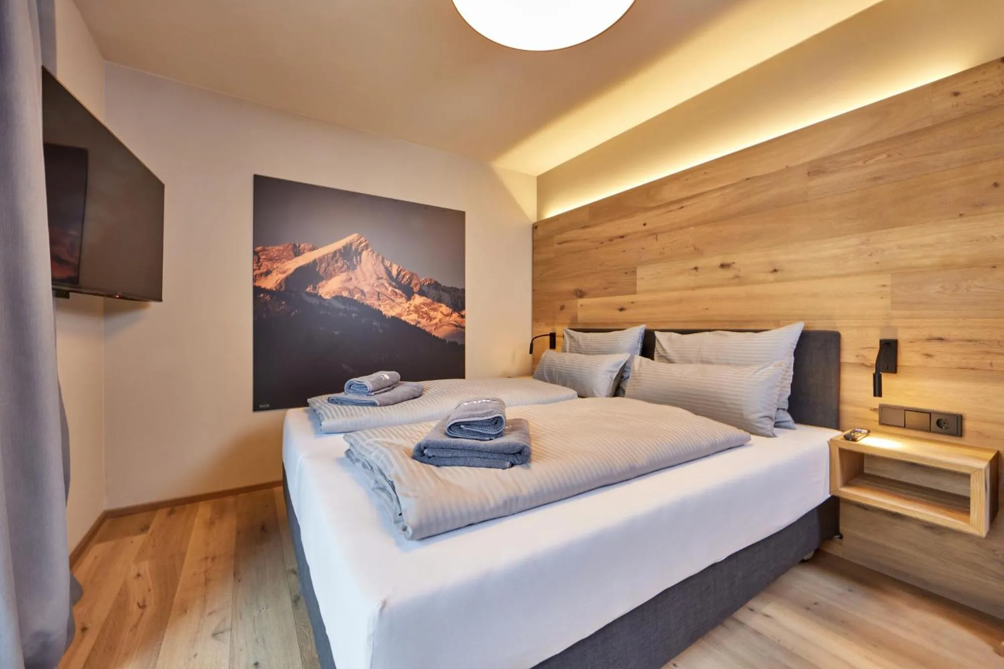 Bed in moun10 urlaubswohnen