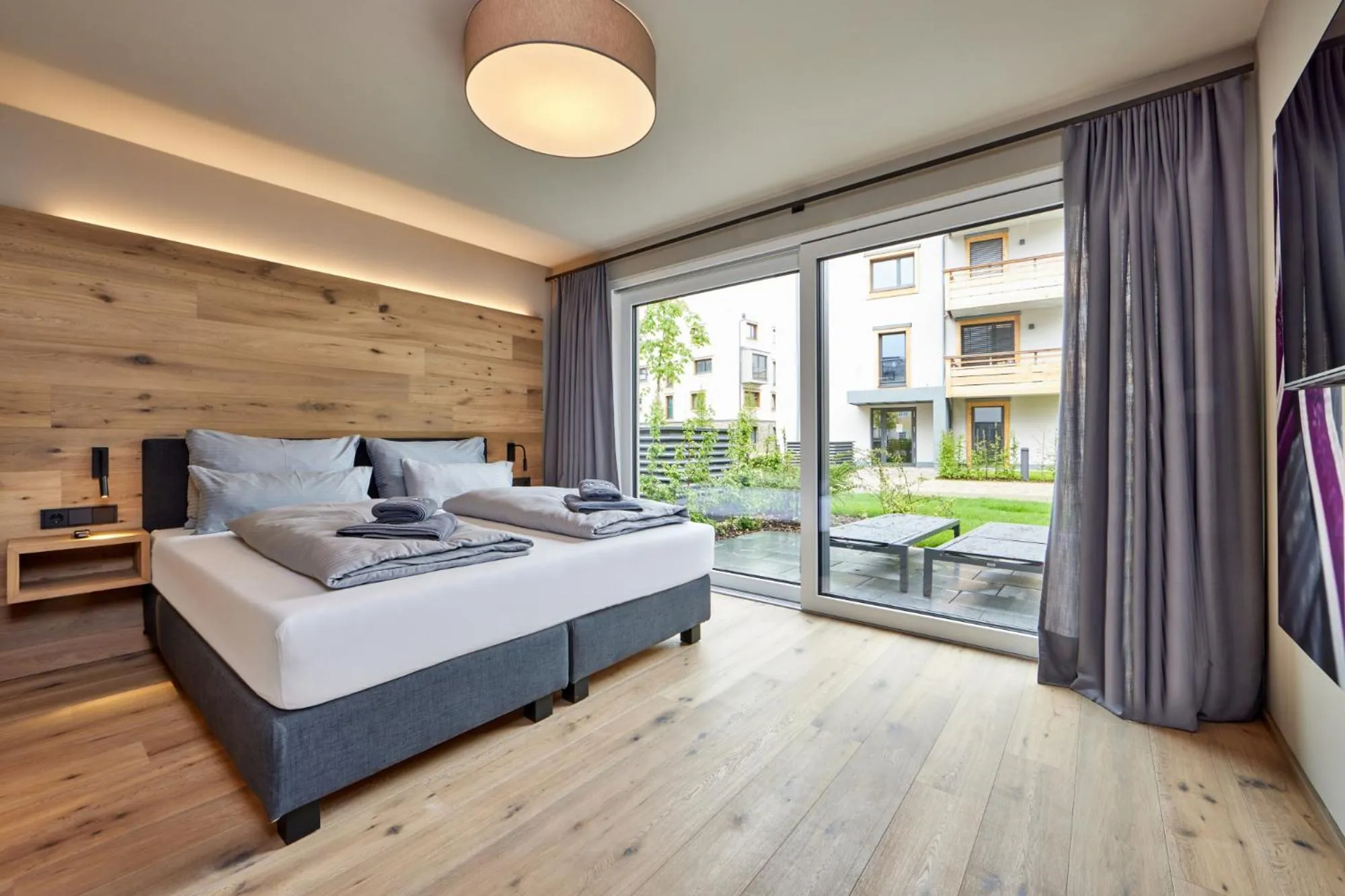 Bed in moun10 urlaubswohnen