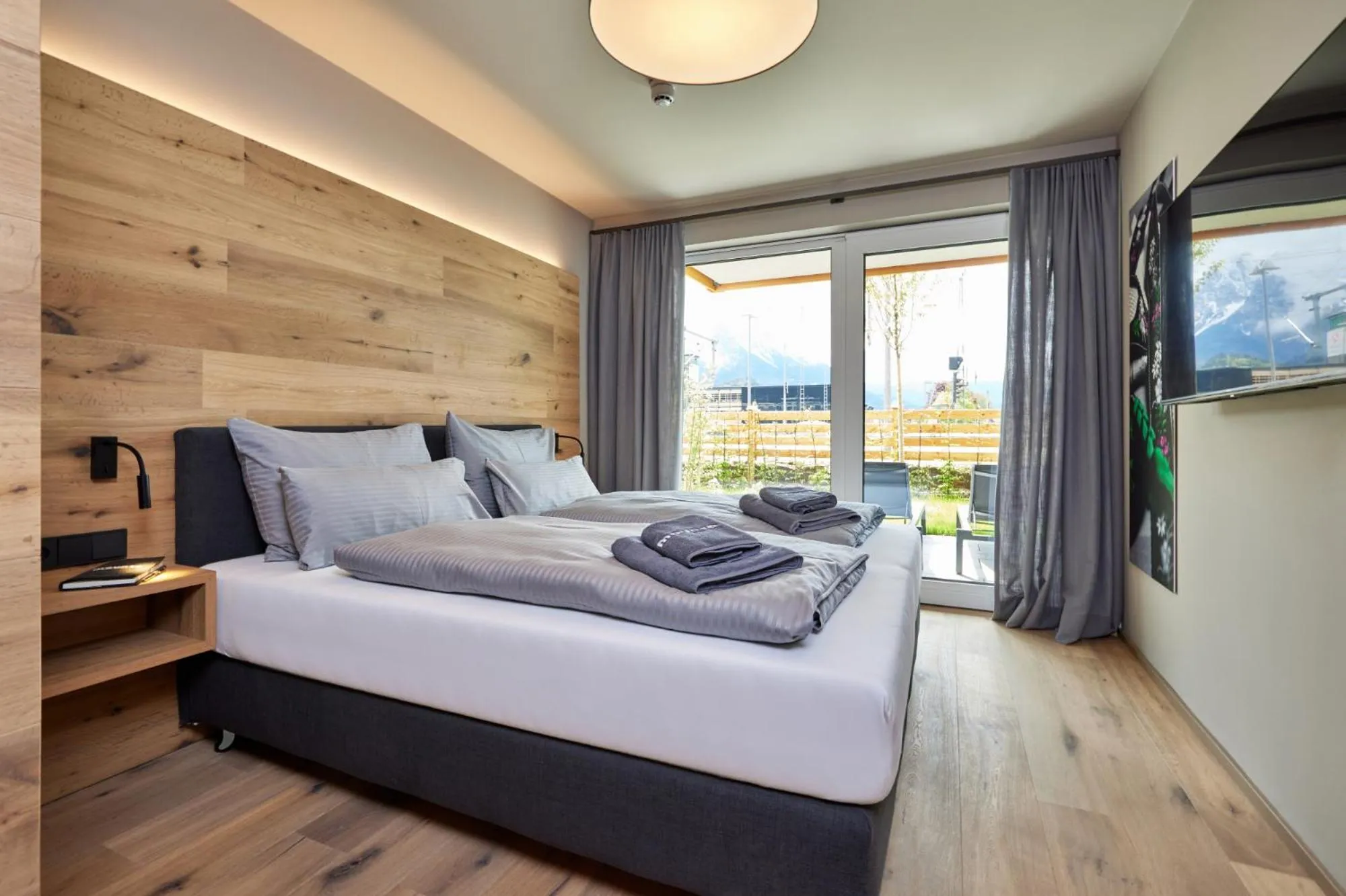 Bed in moun10 urlaubswohnen