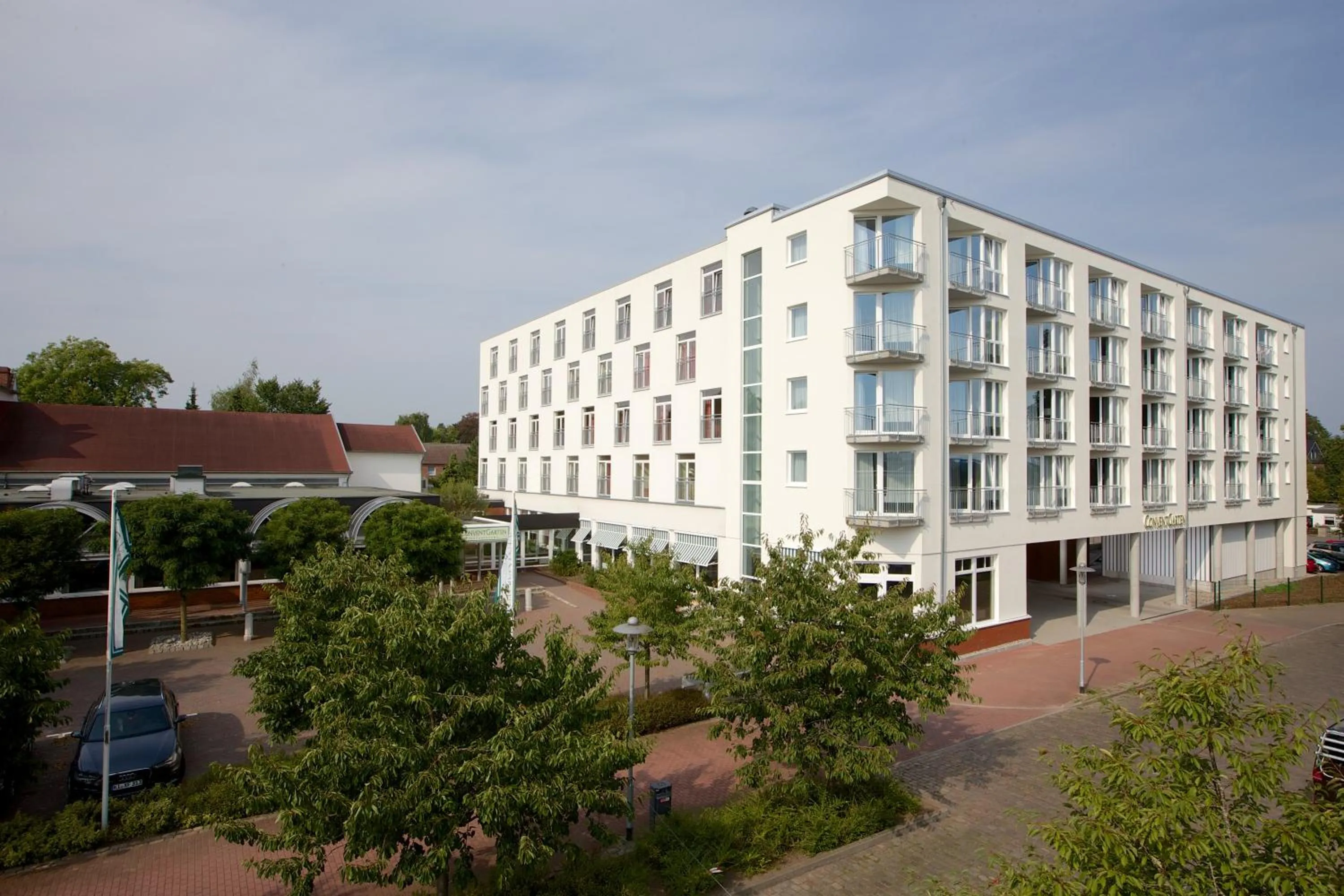 Property building in ConventGarten Hotel & Restaurant - am Nord-Ostsee-Kanal