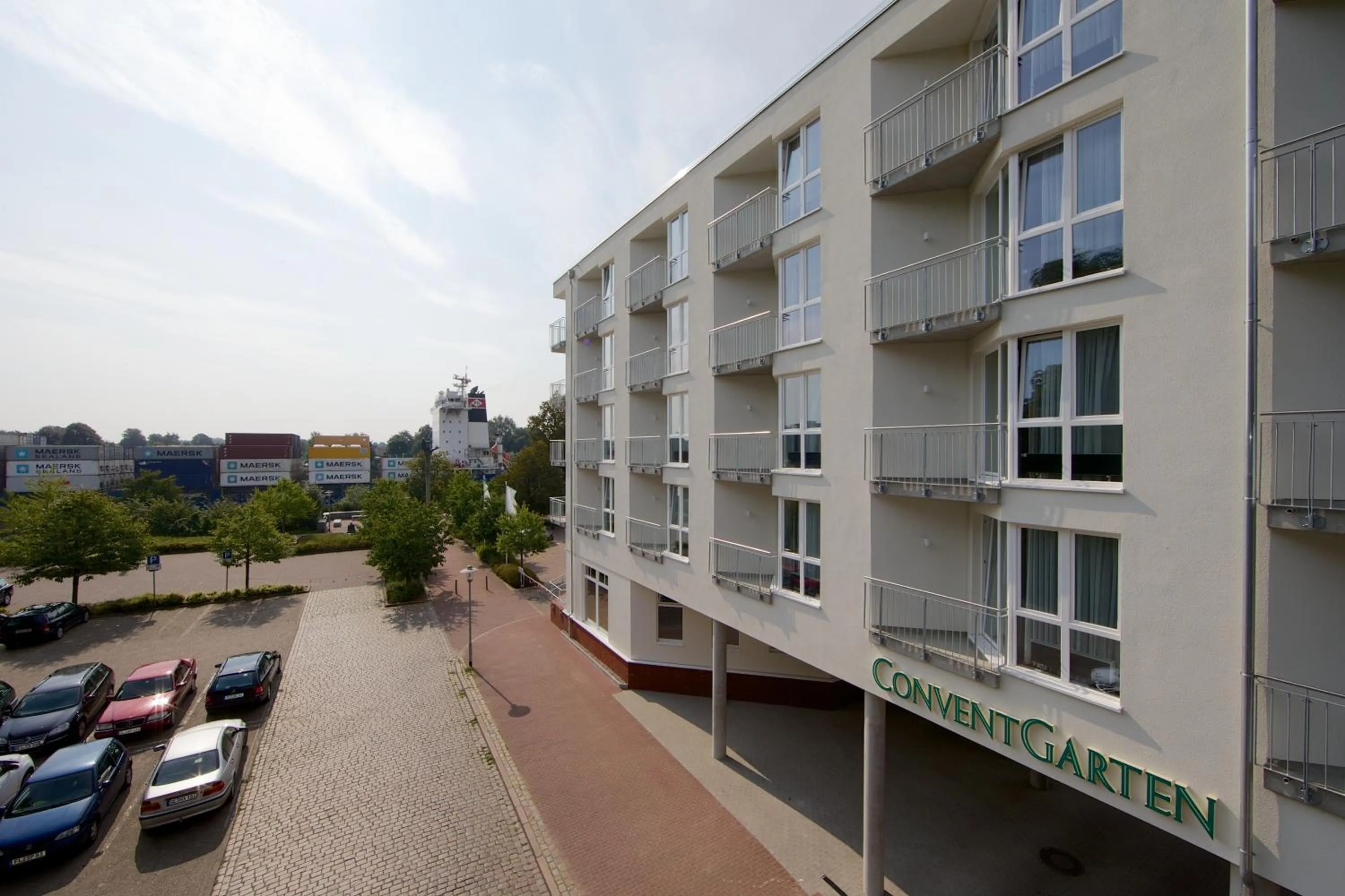 Property building in ConventGarten Hotel & Restaurant - am Nord-Ostsee-Kanal