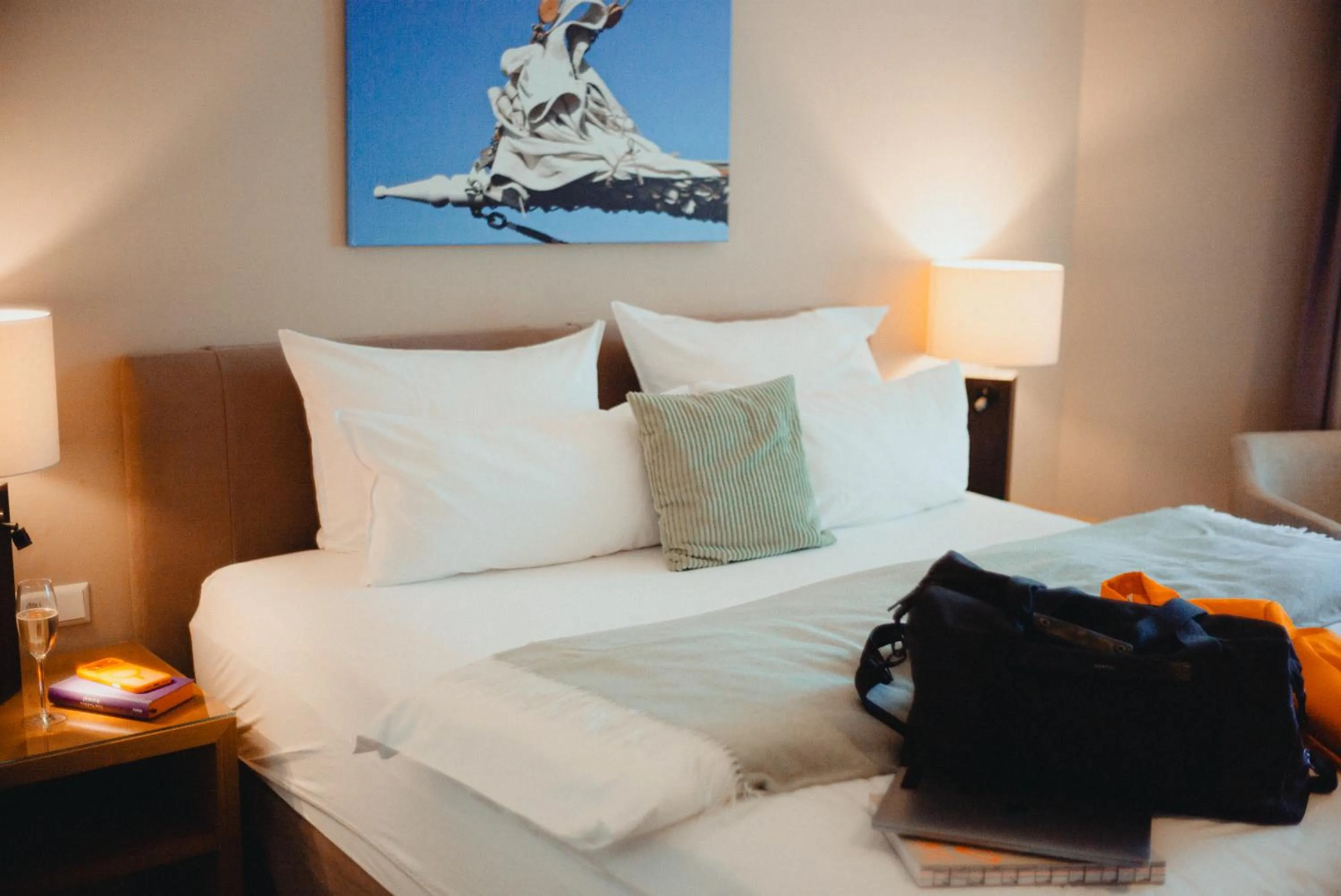 Bed in ConventGarten Hotel & Restaurant - am Nord-Ostsee-Kanal