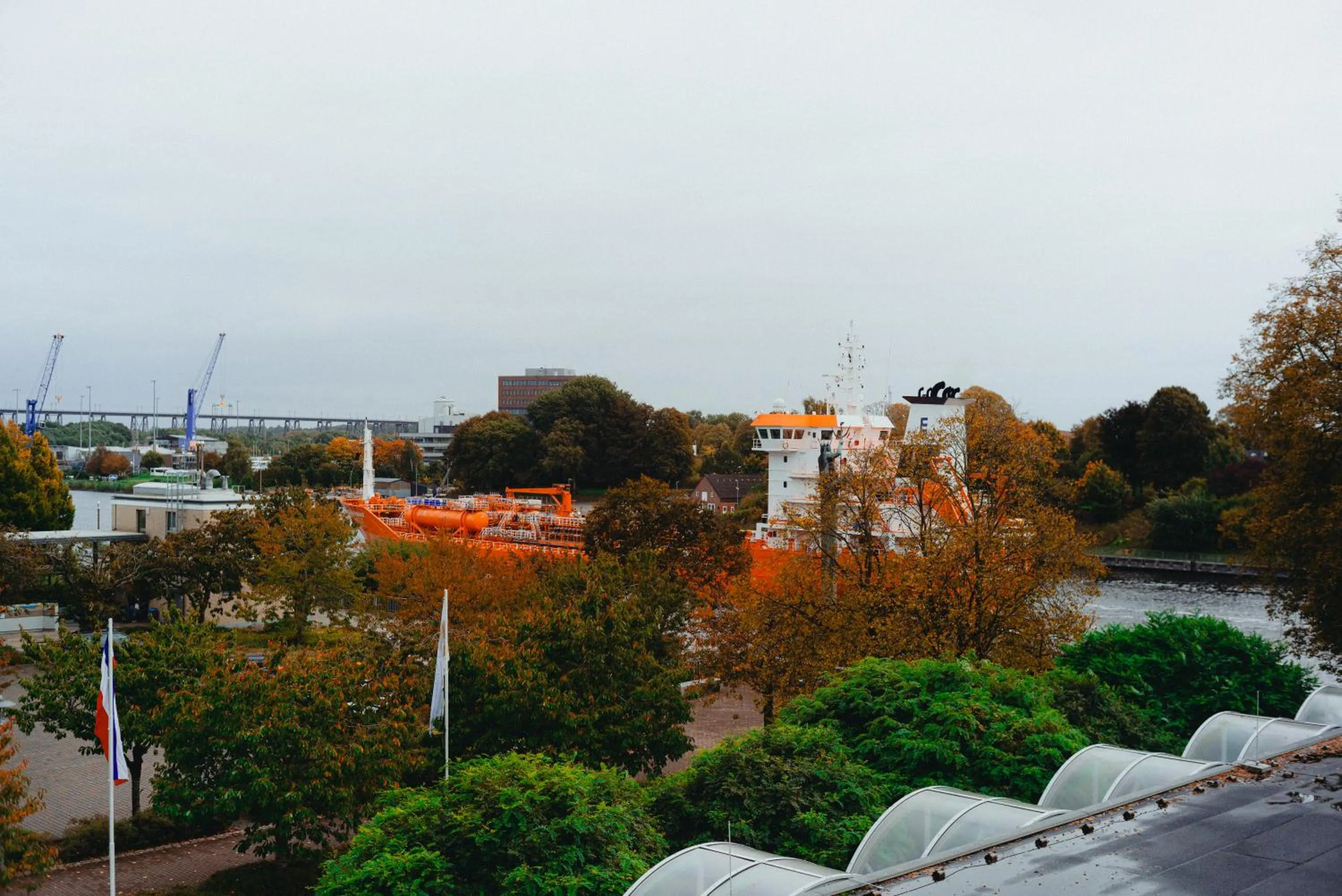 View (from property/room) in ConventGarten Hotel & Restaurant - am Nord-Ostsee-Kanal