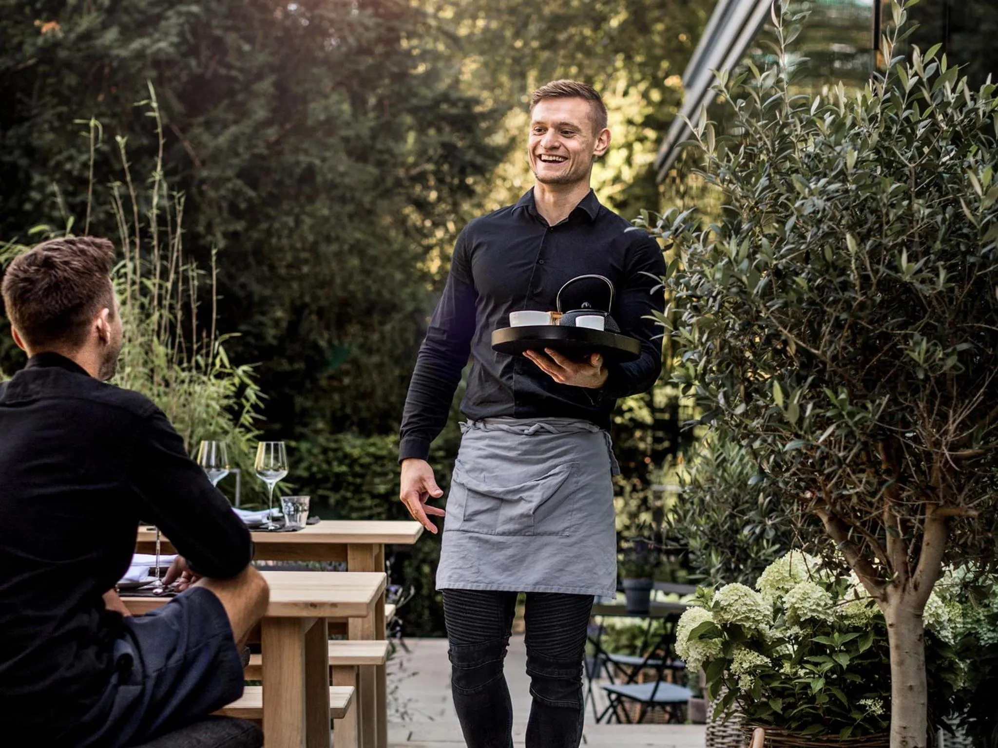 Balcony/Terrace in Mauritzhof Hotel Münster