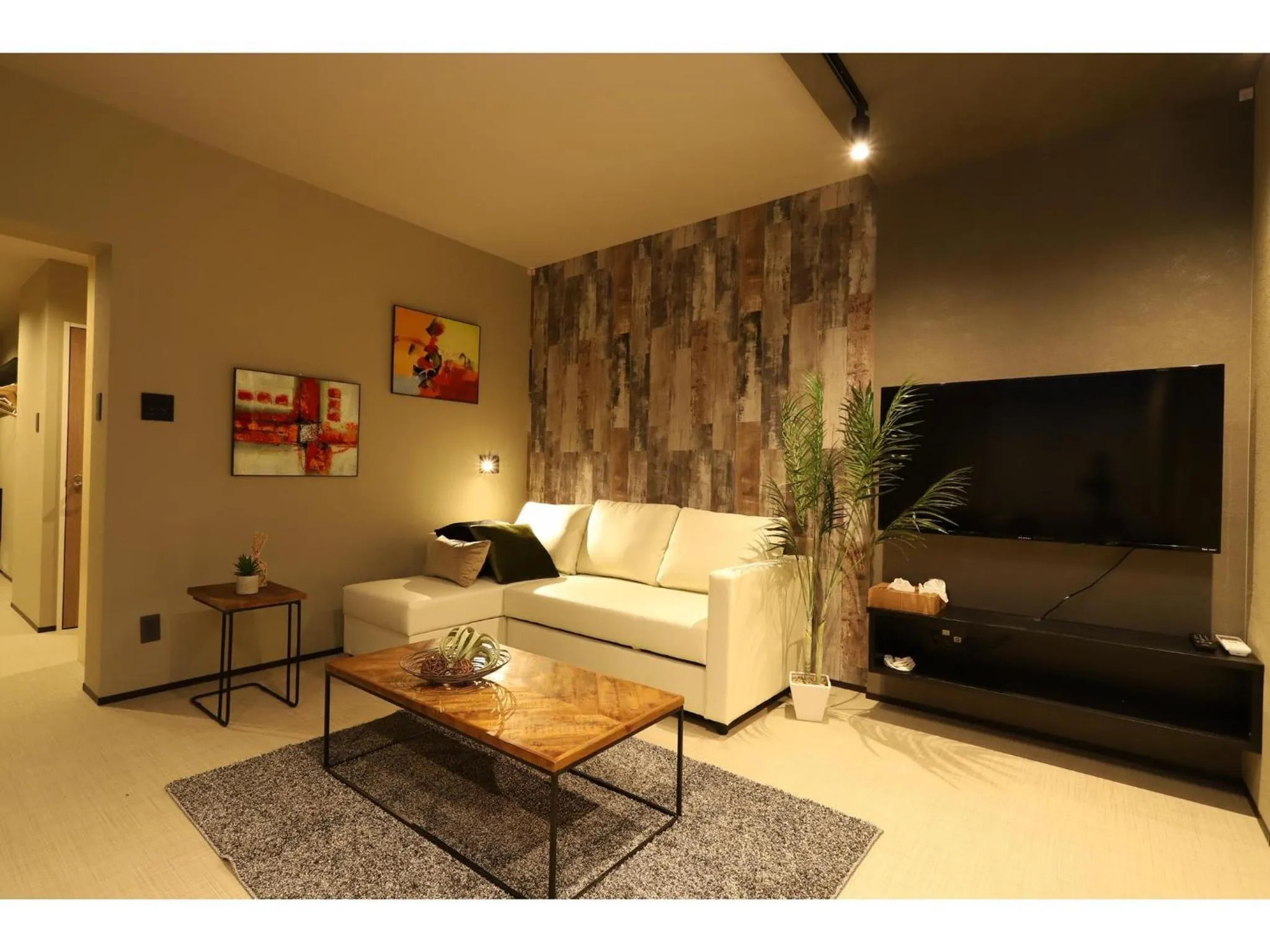 Living room in Uchi Living Stay AOZORA