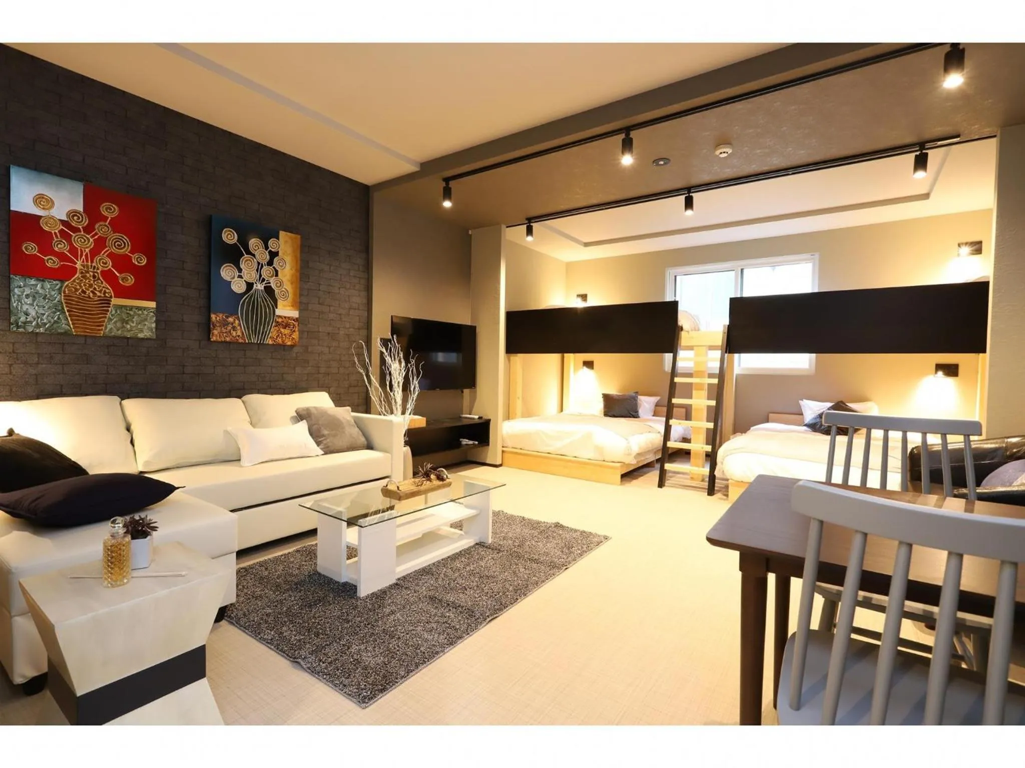 Living room in Uchi Living Stay AOZORA