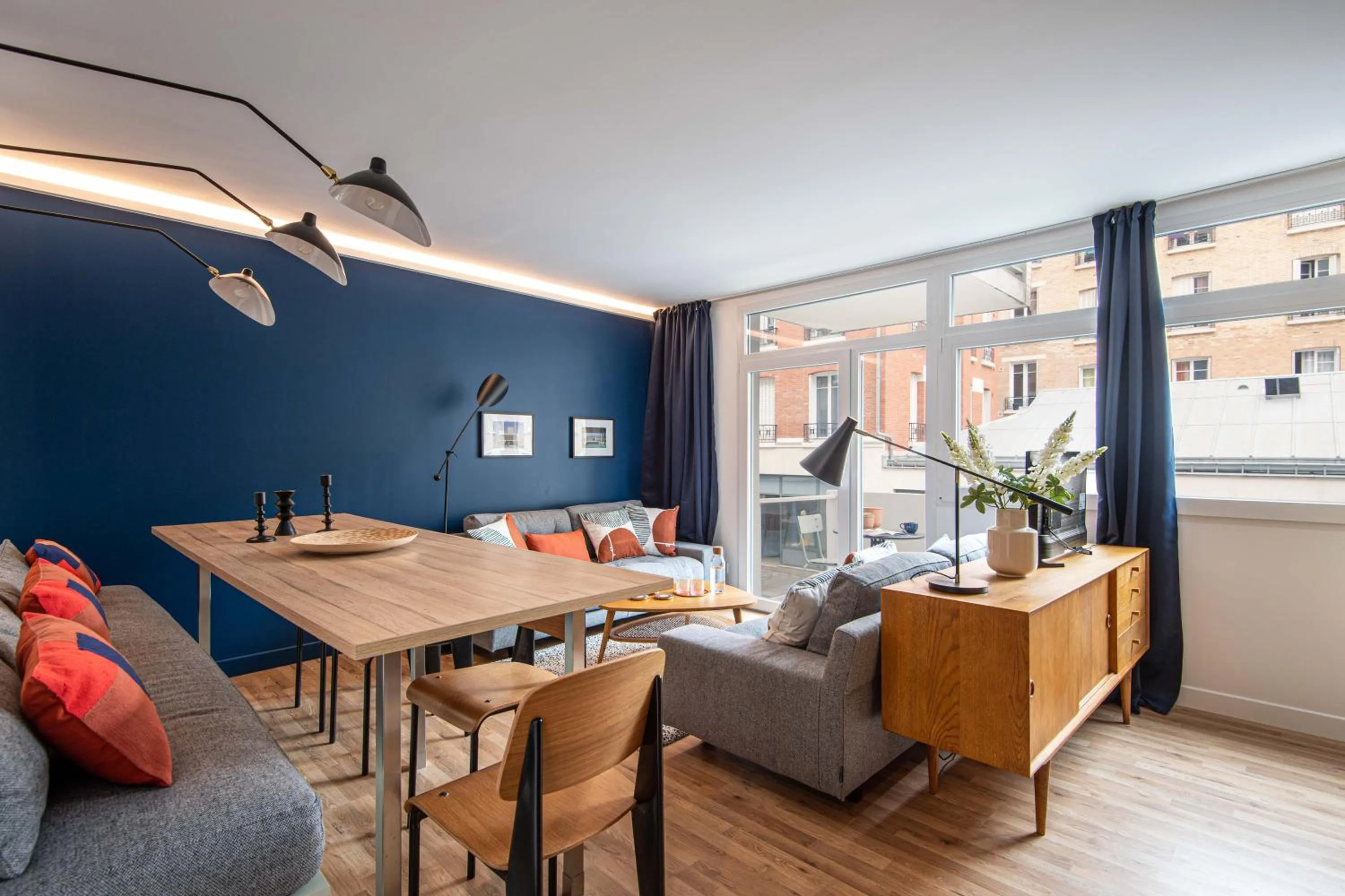 NEW - Appt style le Corbusier avec Balcon - 8 pers