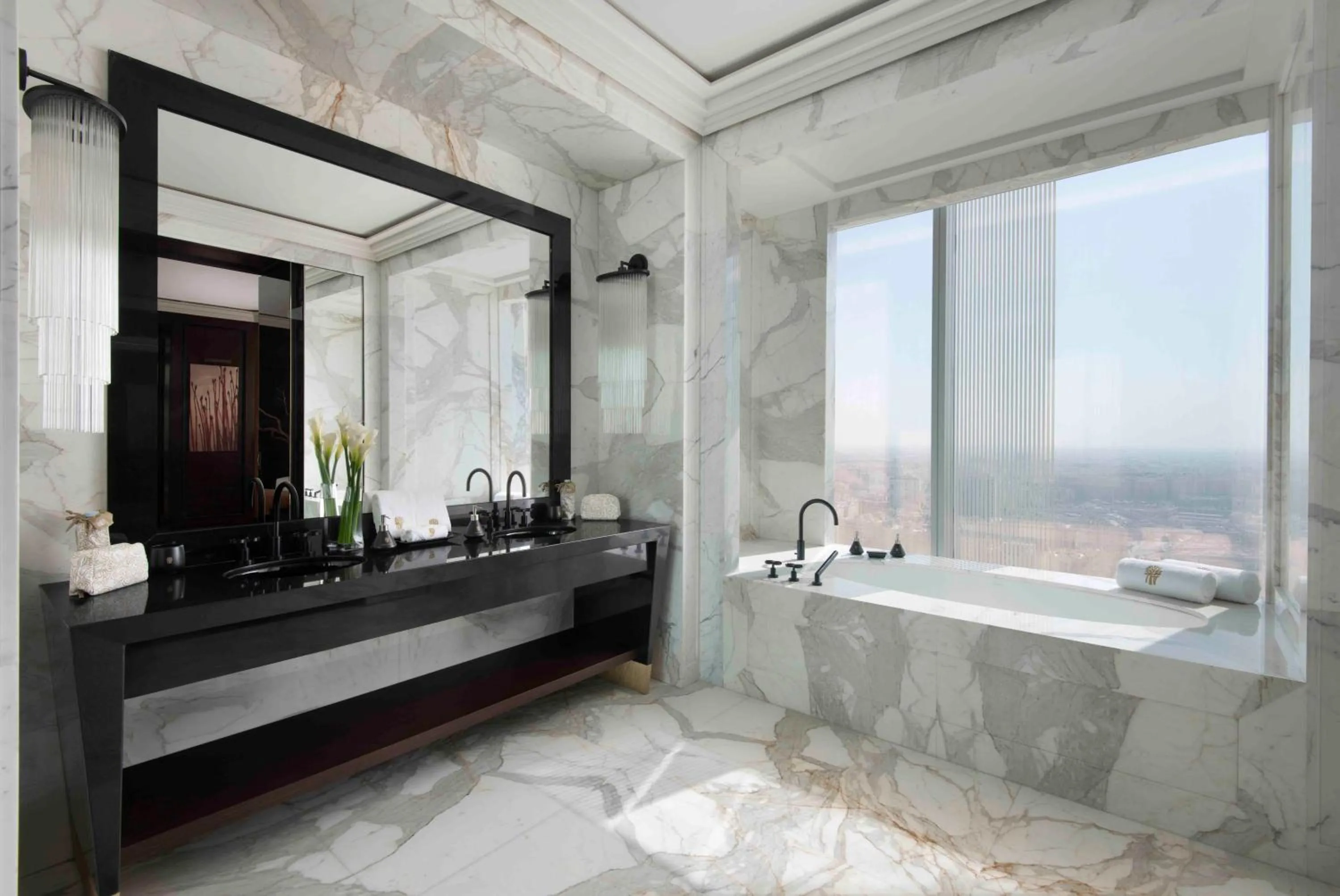 Bathroom in Banyan Tree Doha At La Cigale Mushaireb