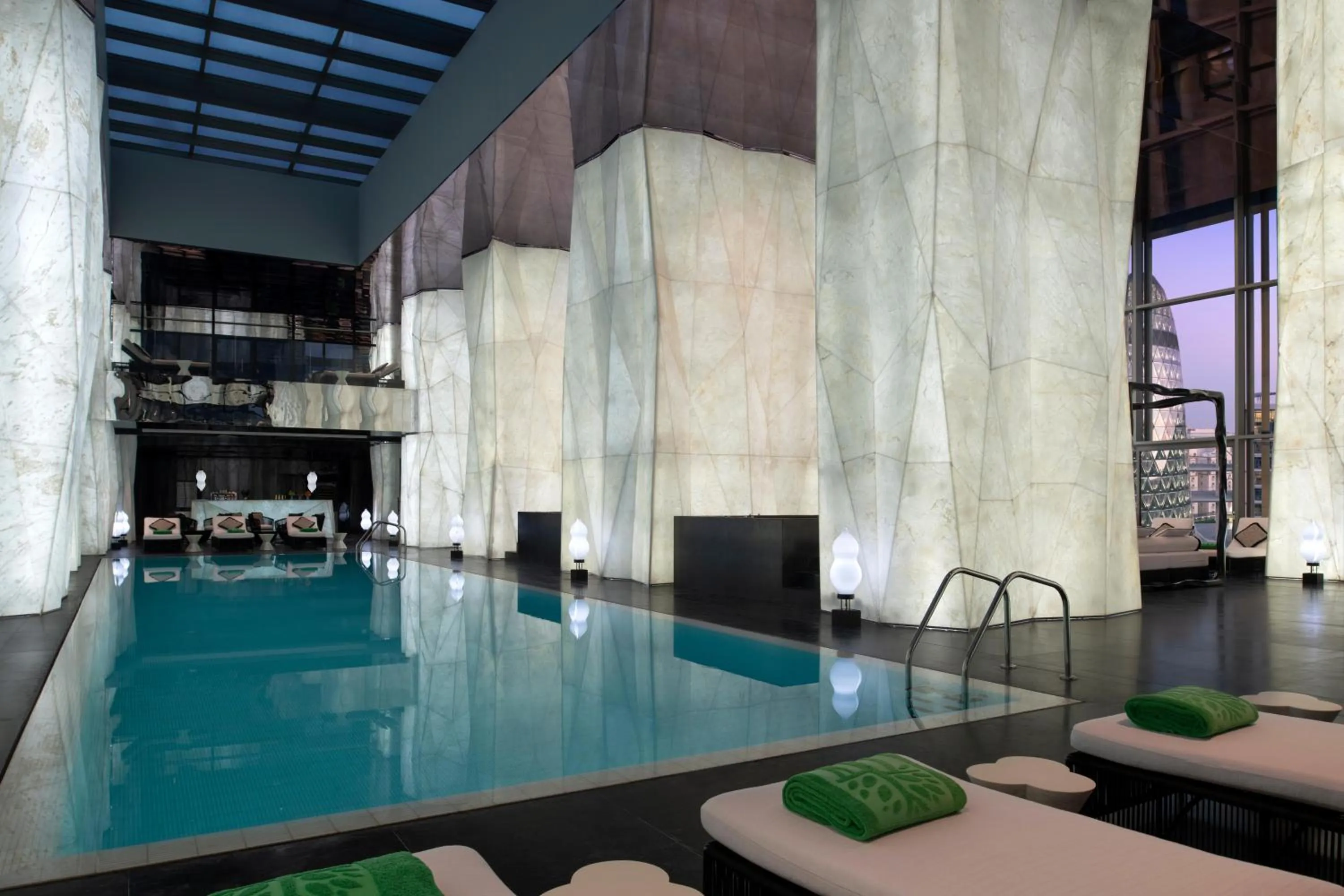 Swimming pool in Banyan Tree Doha At La Cigale Mushaireb
