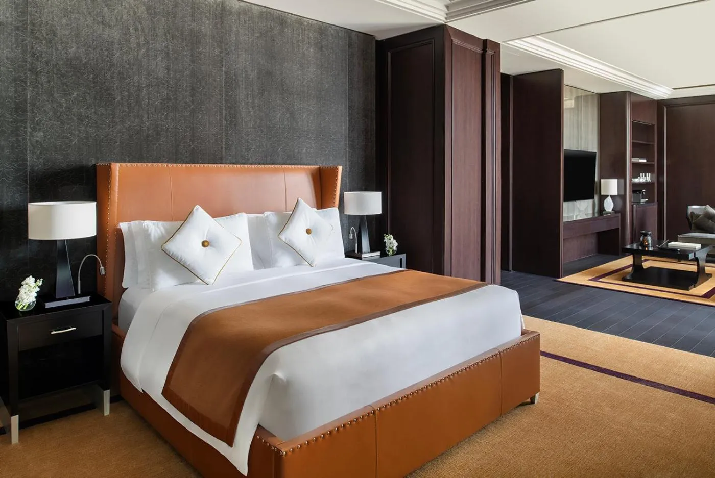 Bed in Banyan Tree Doha At La Cigale Mushaireb