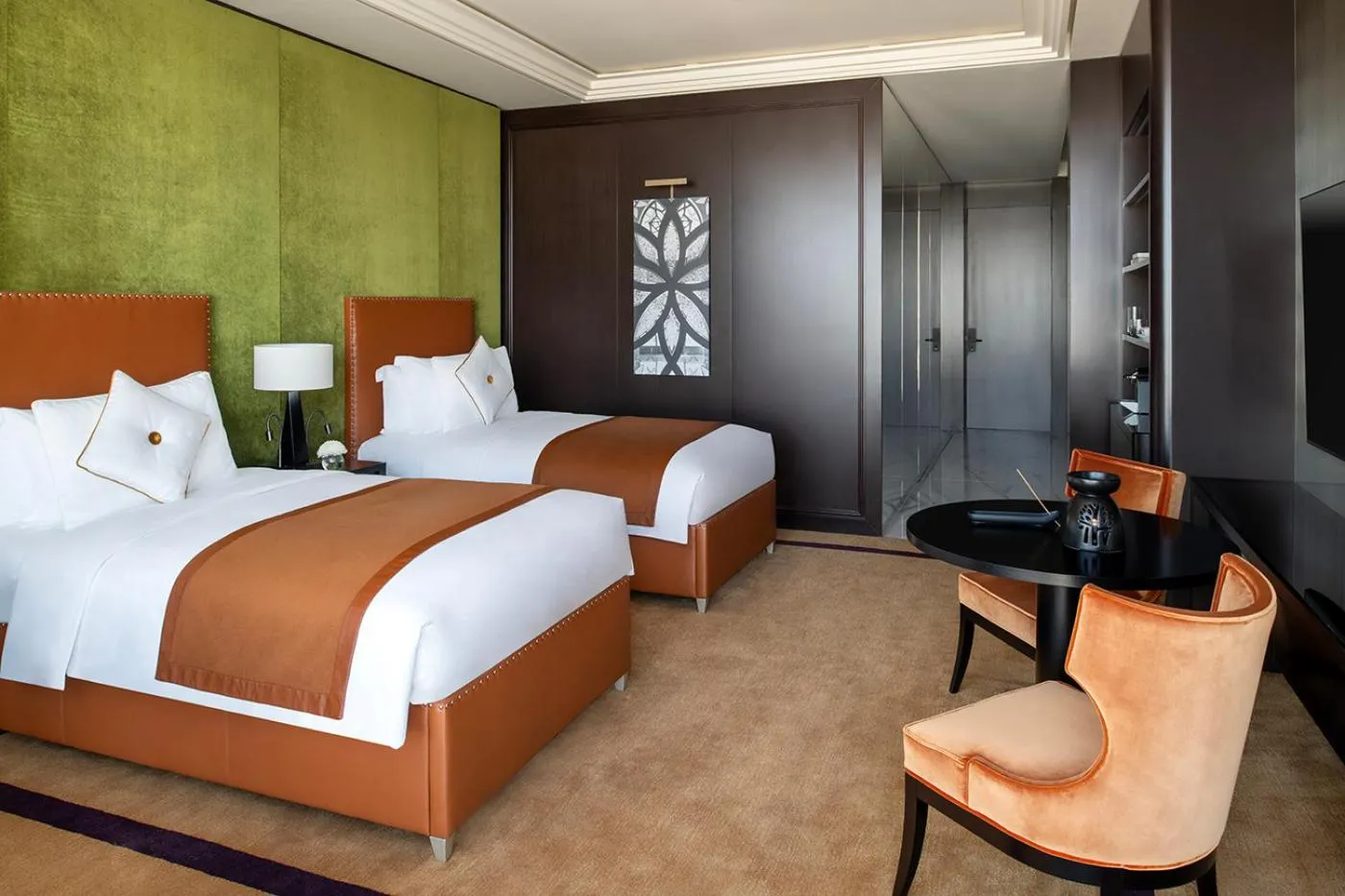 Bed in Banyan Tree Doha At La Cigale Mushaireb