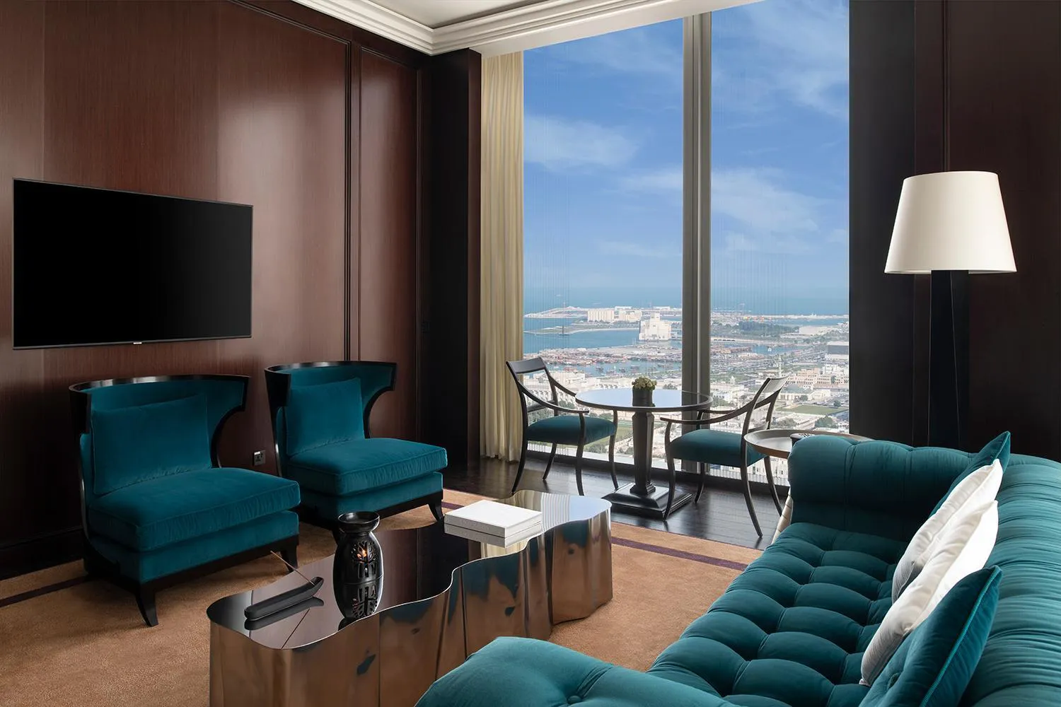 Living room in Banyan Tree Doha At La Cigale Mushaireb