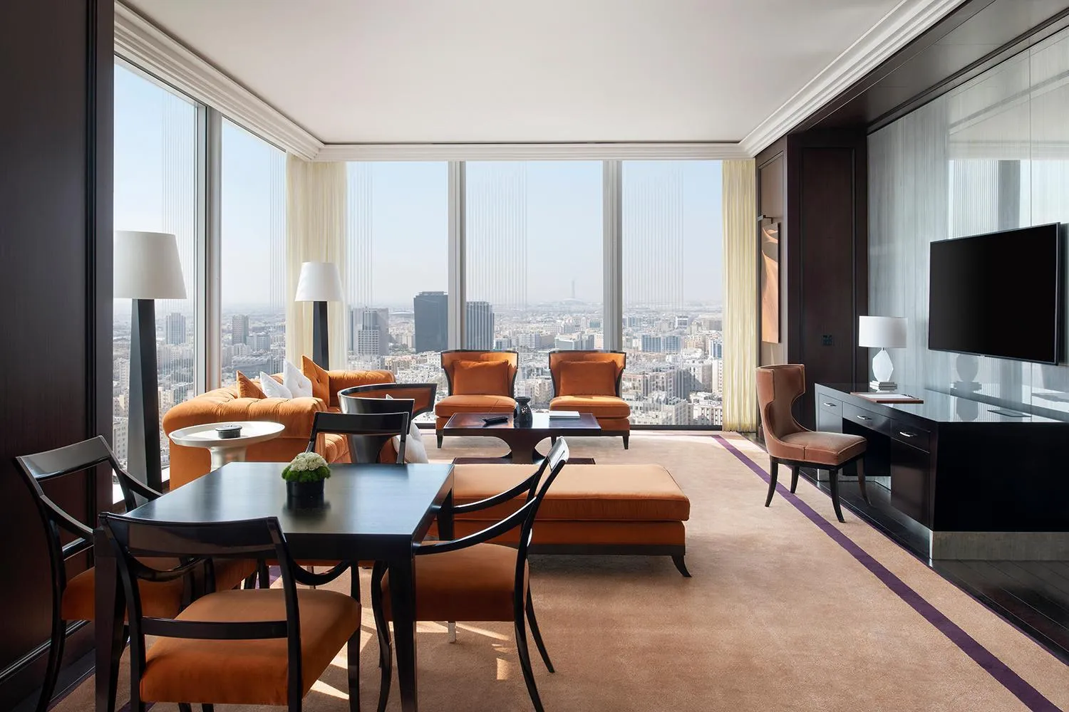 Living room in Banyan Tree Doha At La Cigale Mushaireb