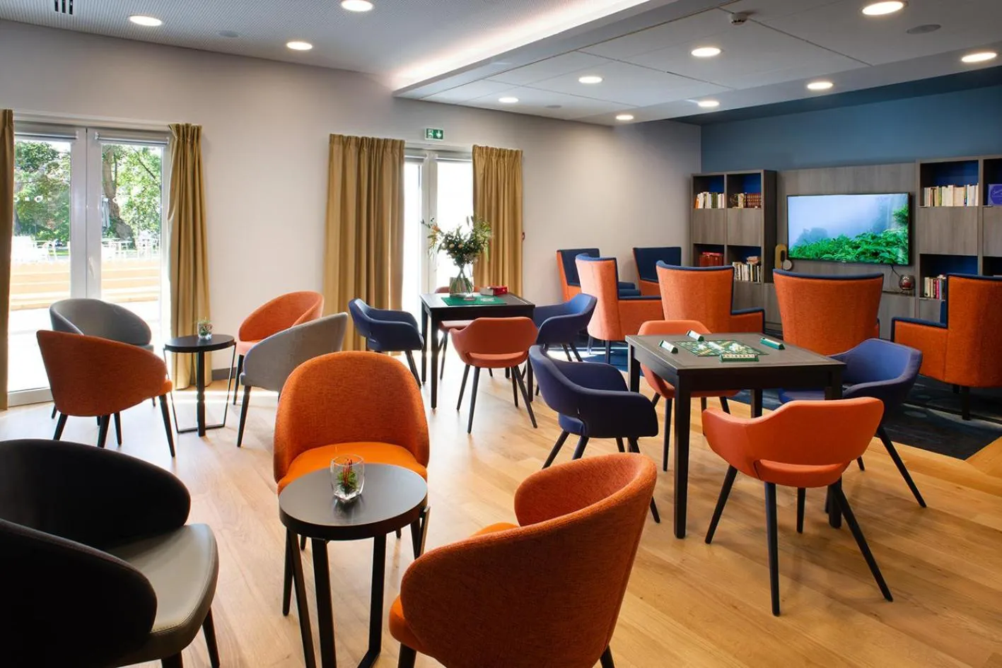 Communal lounge/ TV room in Domitys - L'Atlas