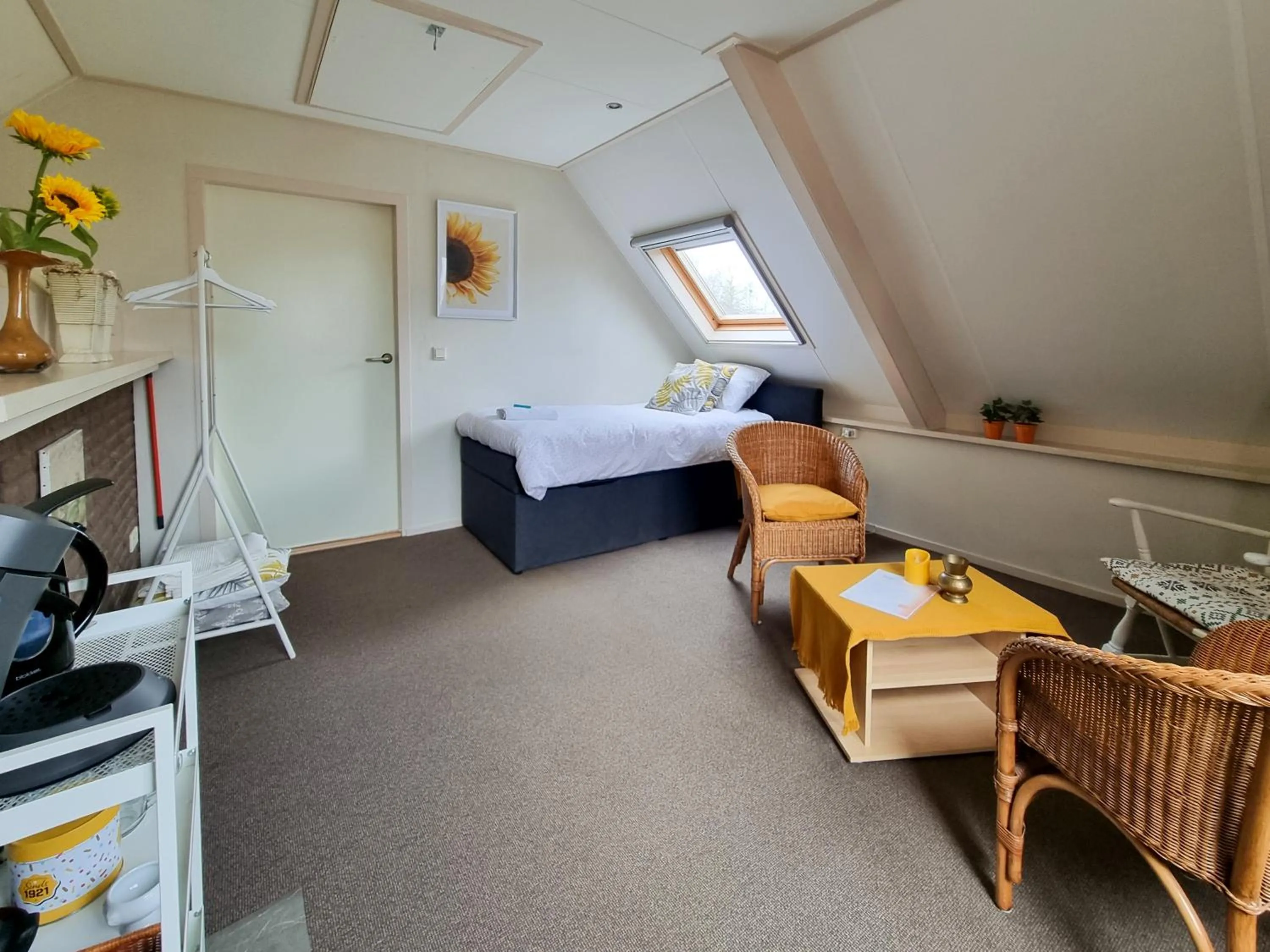 Living room in B&B overnachting de Margriet