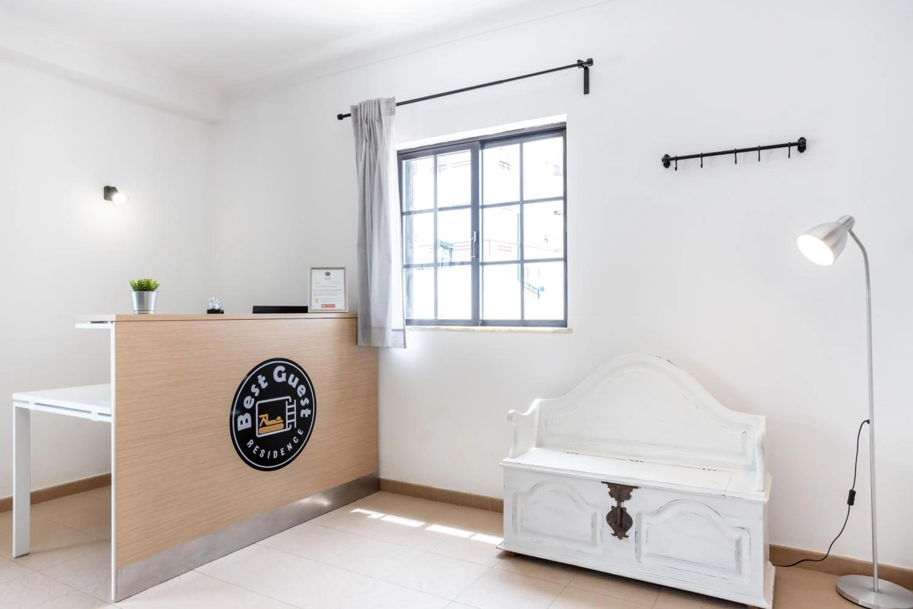 Decorative detail, Bed in Best Guest Residence