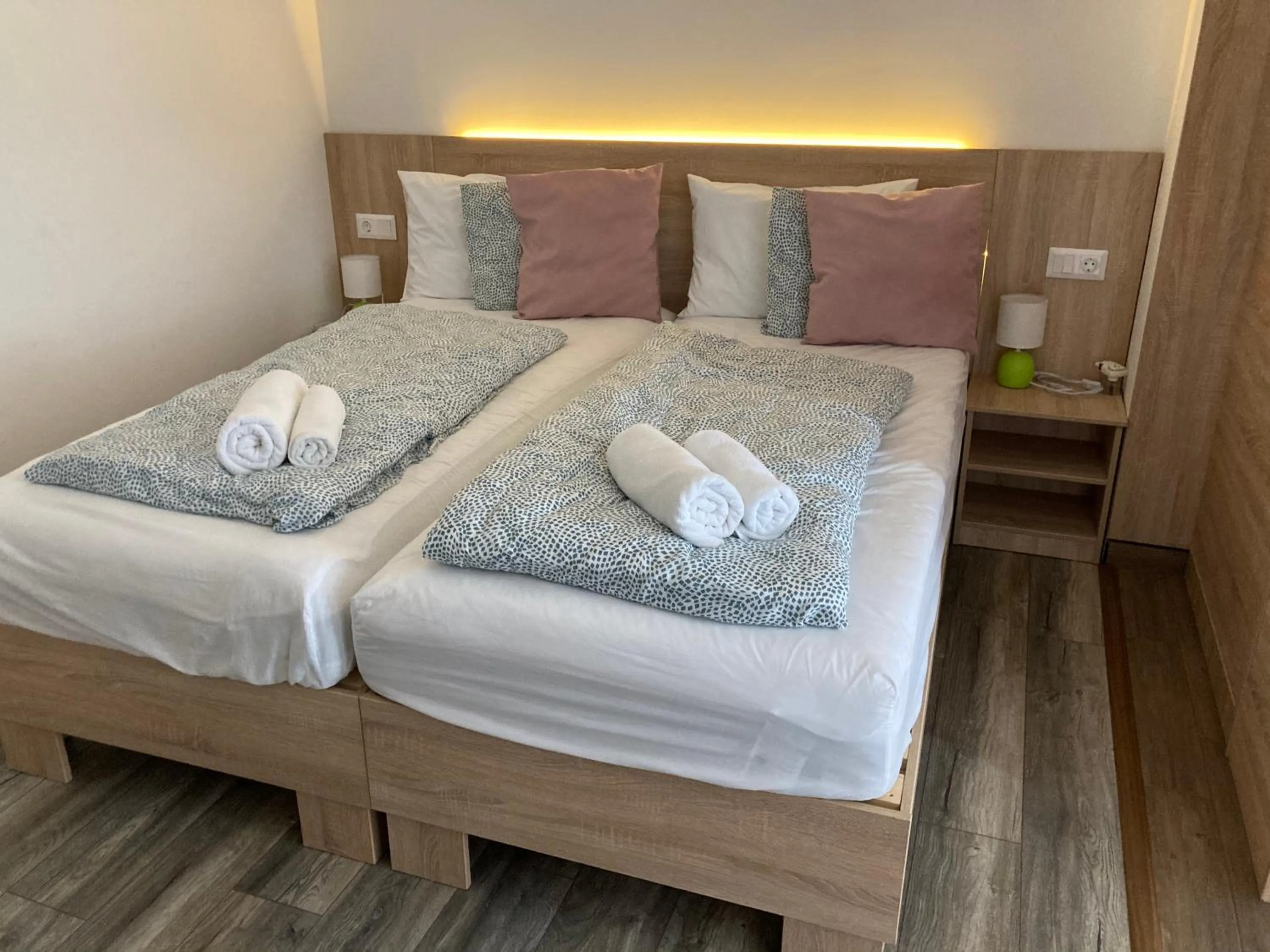 Bed in Platán Panzió