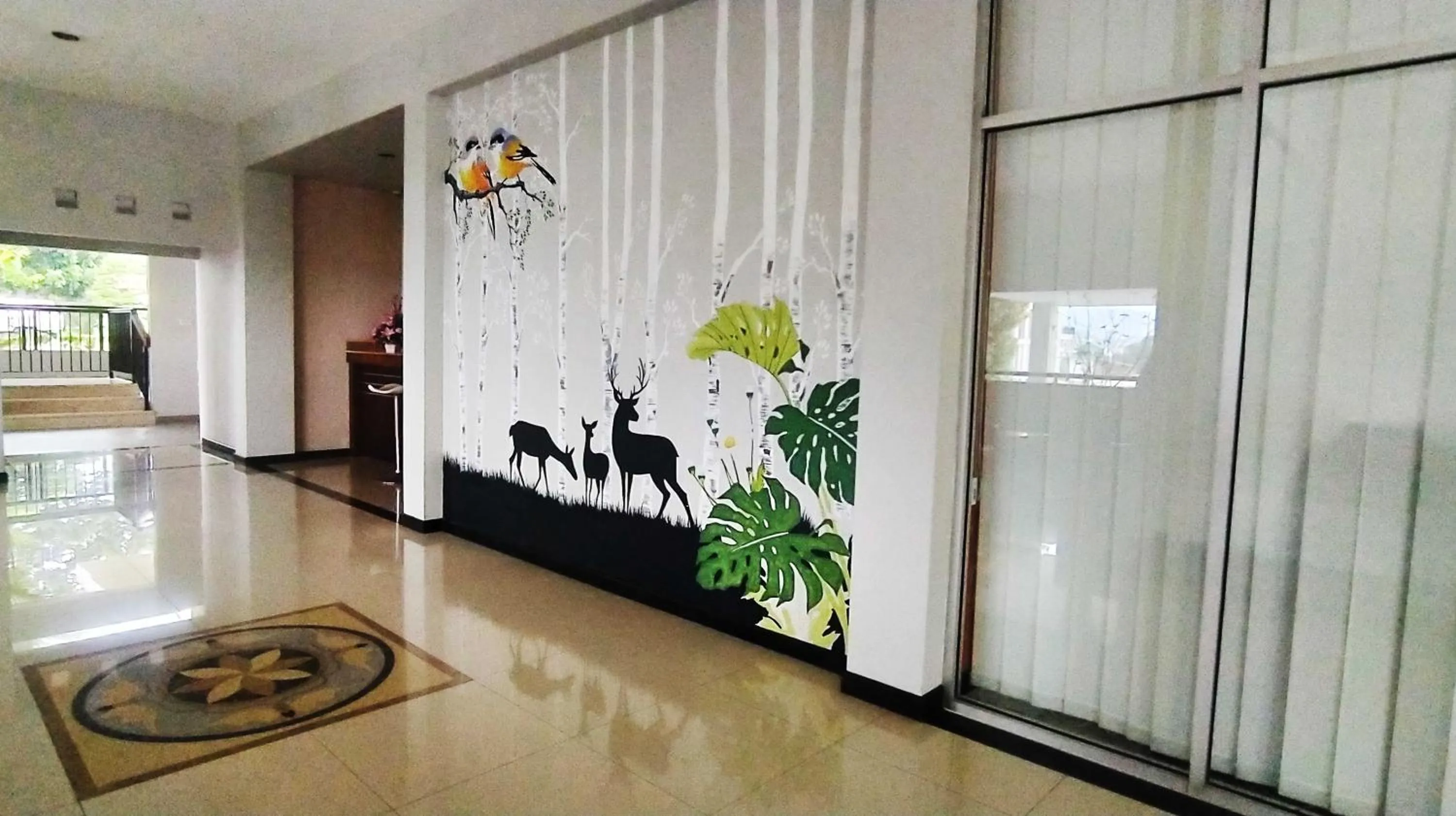 Lobby or reception in Kuraya Hotel Residence