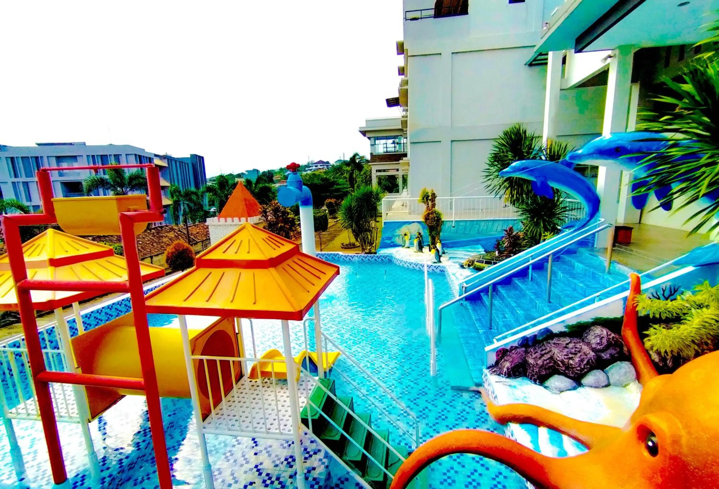 Aqua park in Kuraya Hotel Residence
