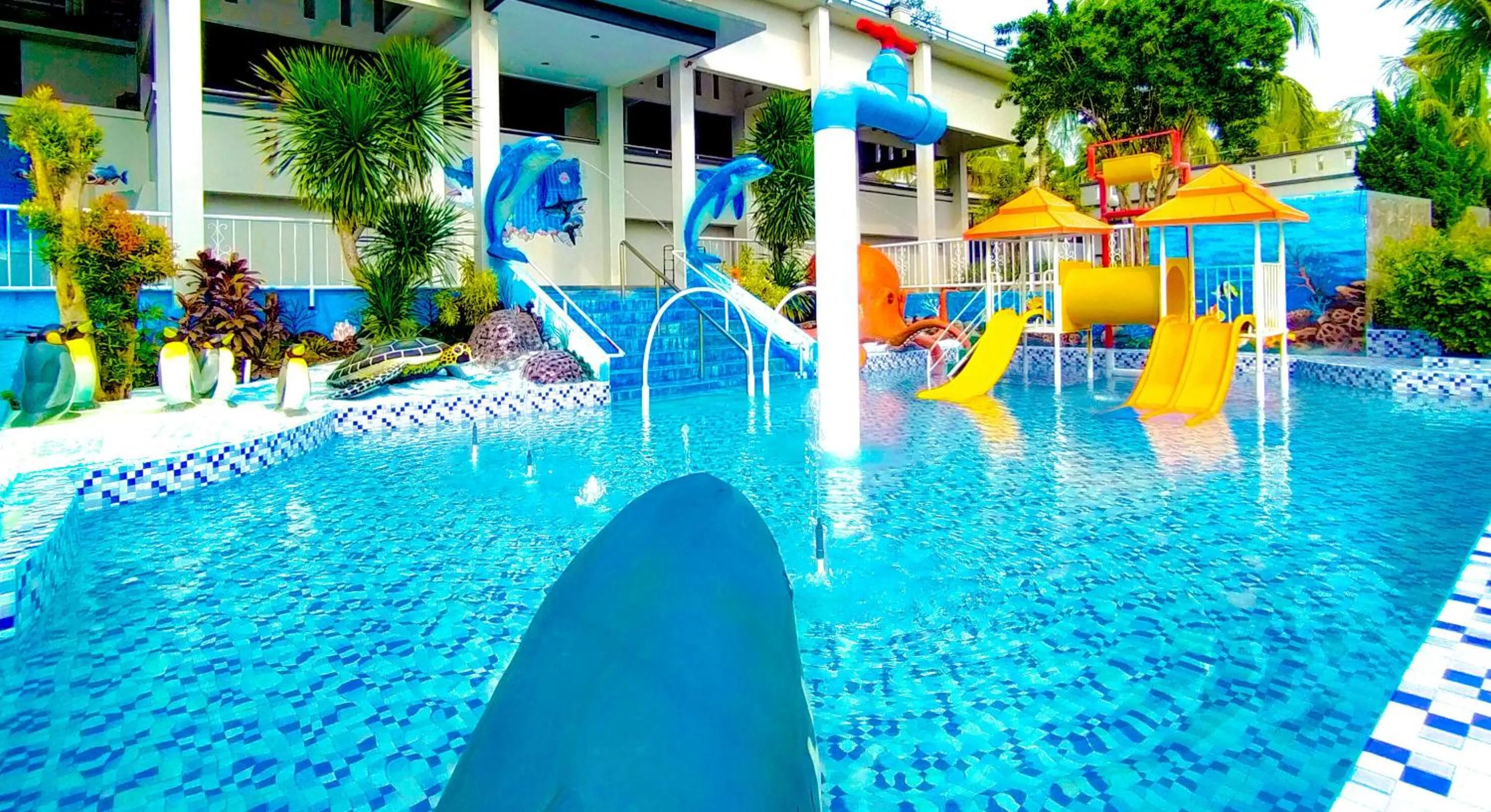 Aqua park in Kuraya Hotel Residence