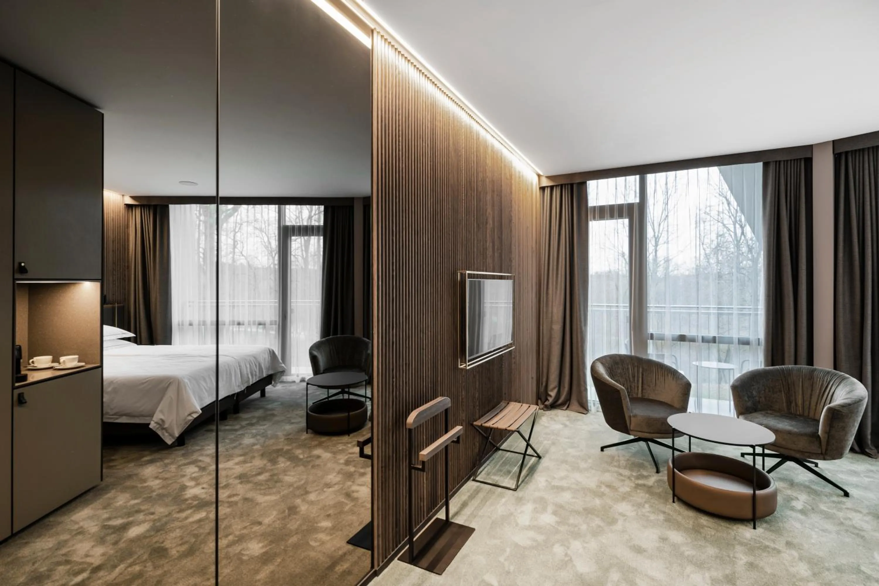 TV and multimedia, Bed in Amberton Green SPA Druskininkai