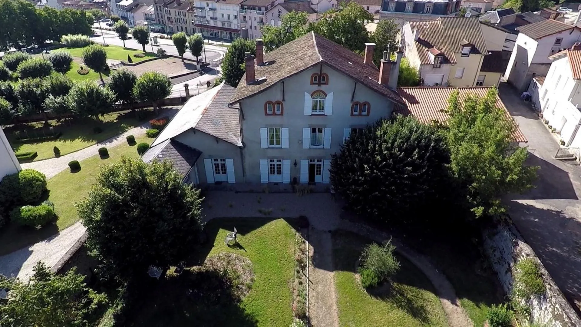 Bird's eye view in Le Clos de La Muse