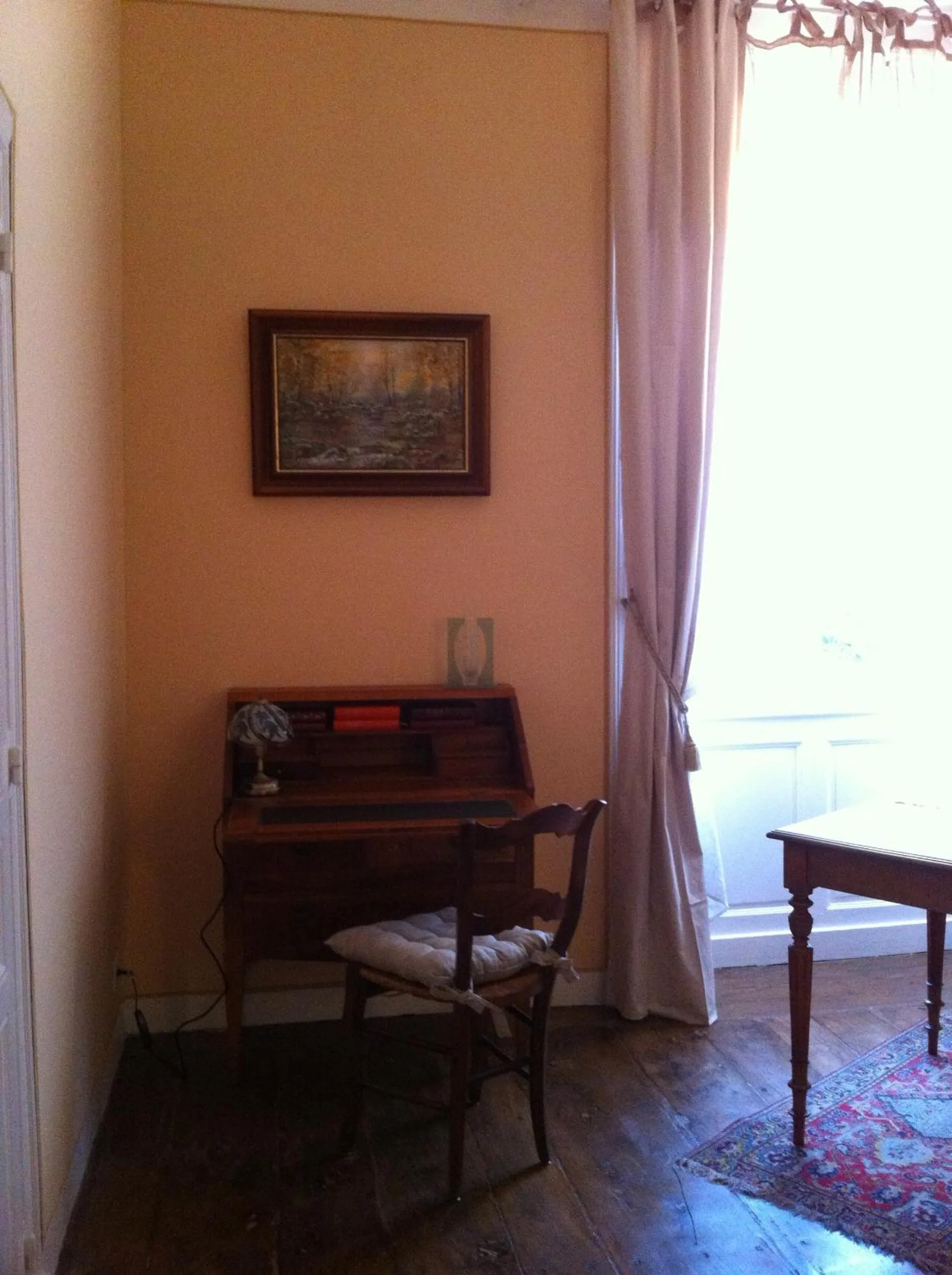 Seating area in Le Clos de La Muse