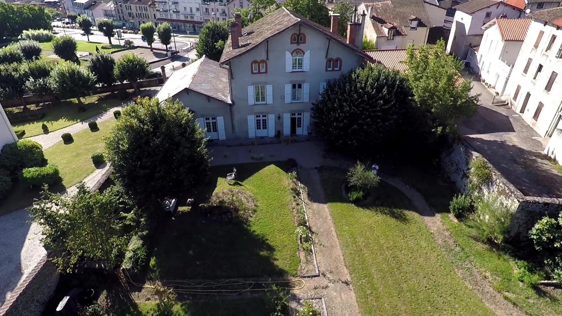 Bird's eye view in Le Clos de La Muse