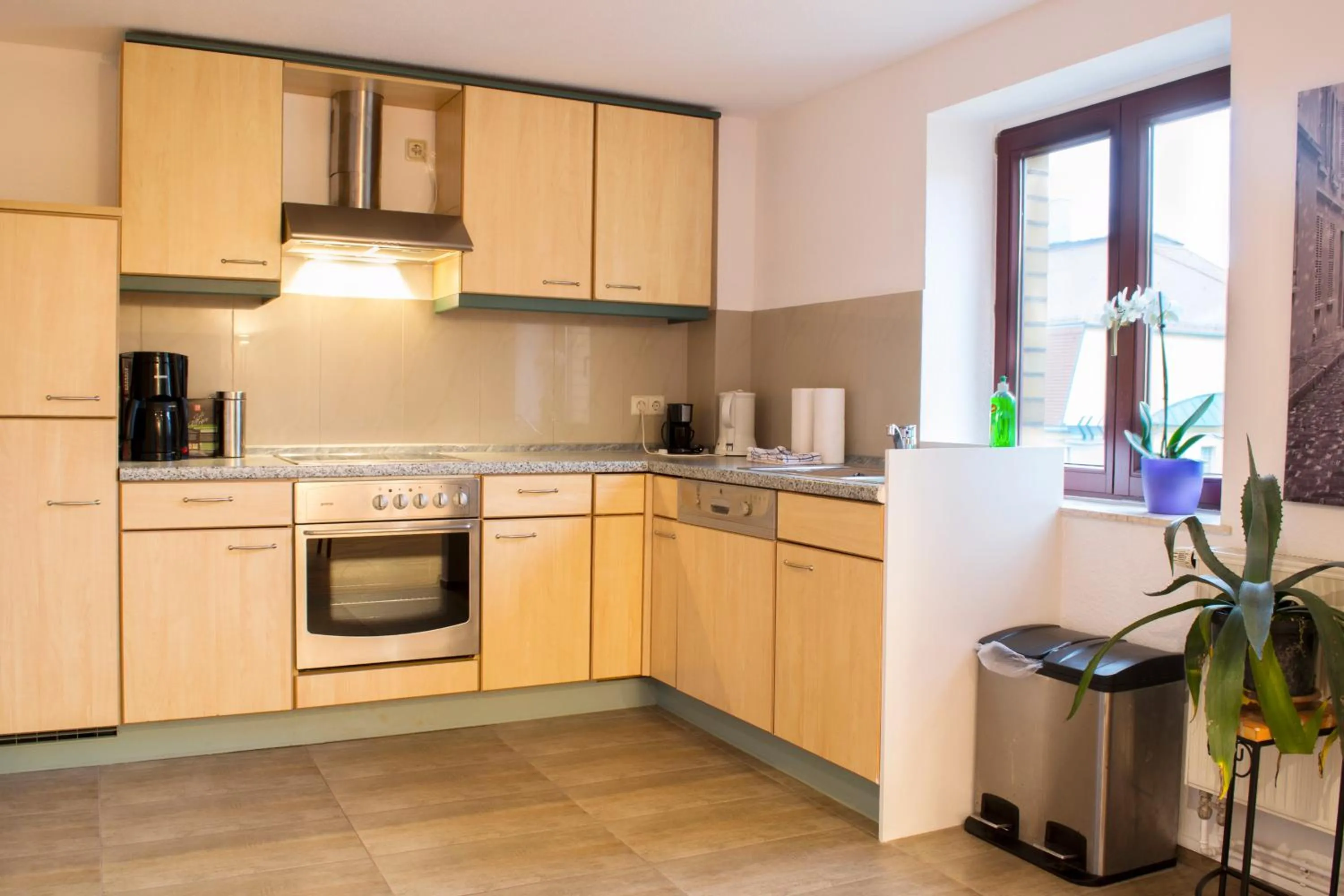 Kitchen or kitchenette in Gwuni B&B