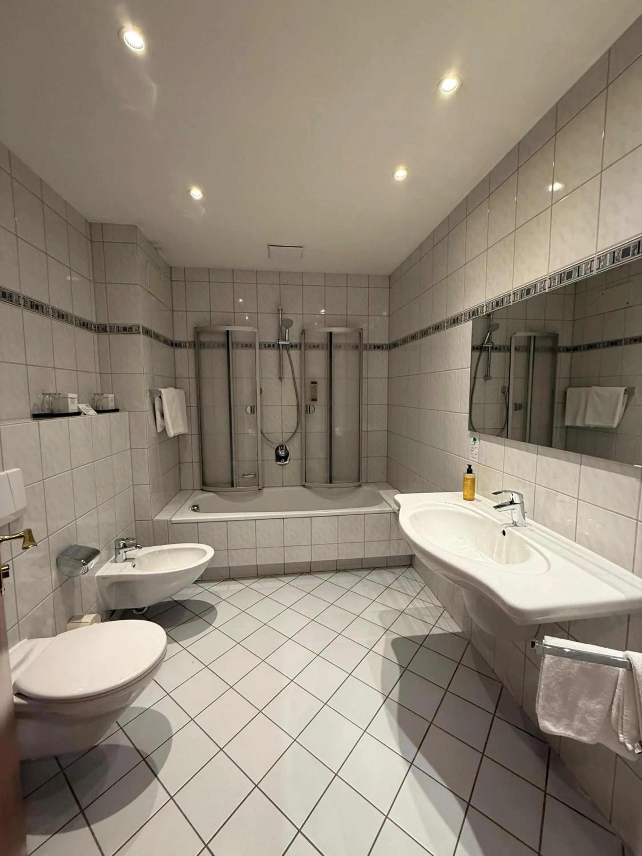 Bathroom in Hotel Bachmühle