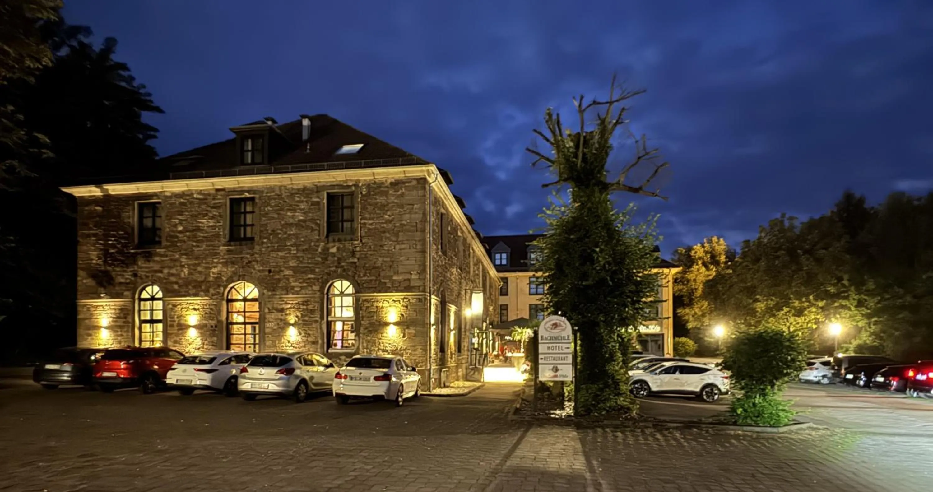 Property building in Hotel Bachmühle