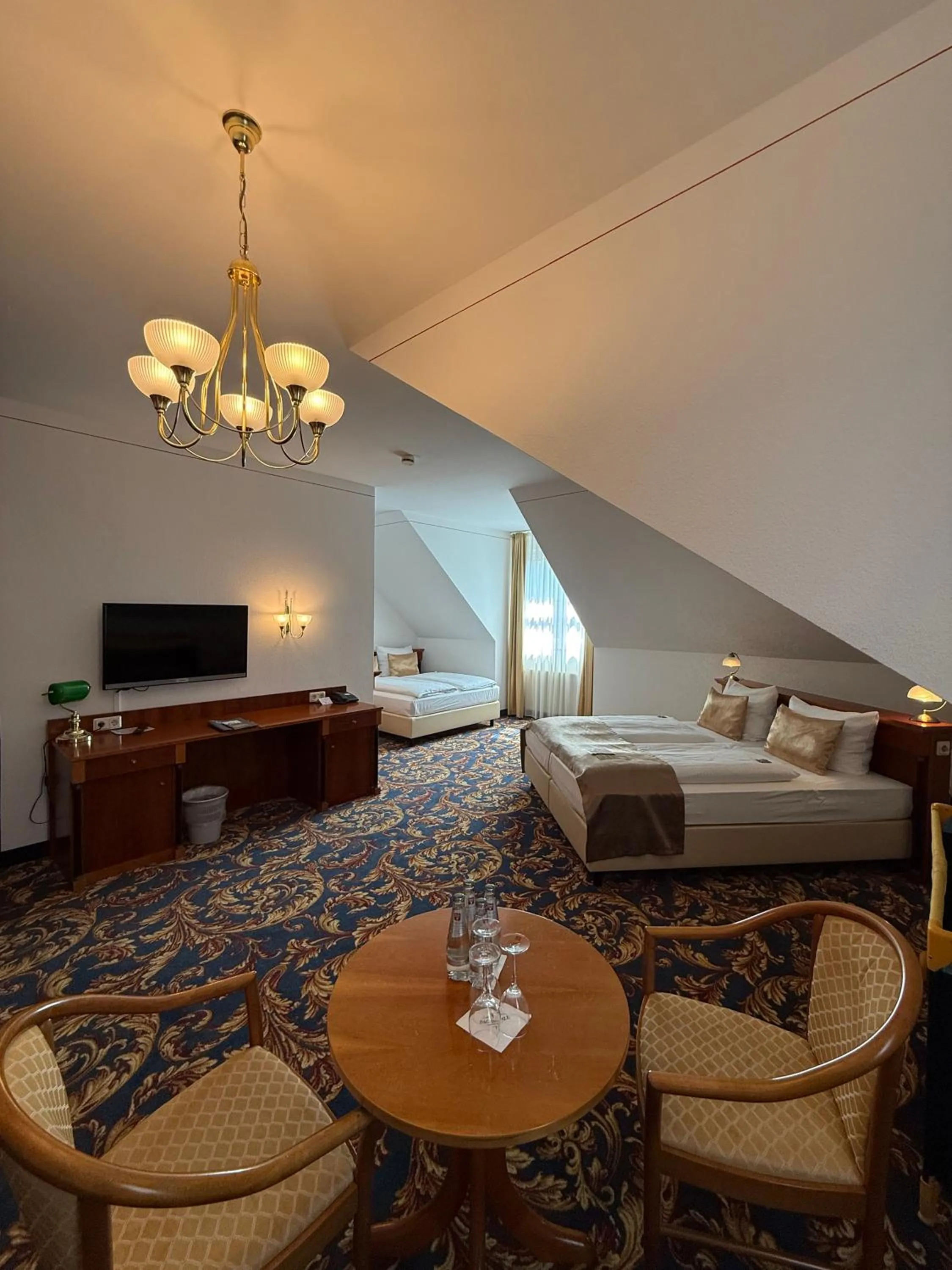 Photo of the whole room, Bed in Hotel Bachmühle