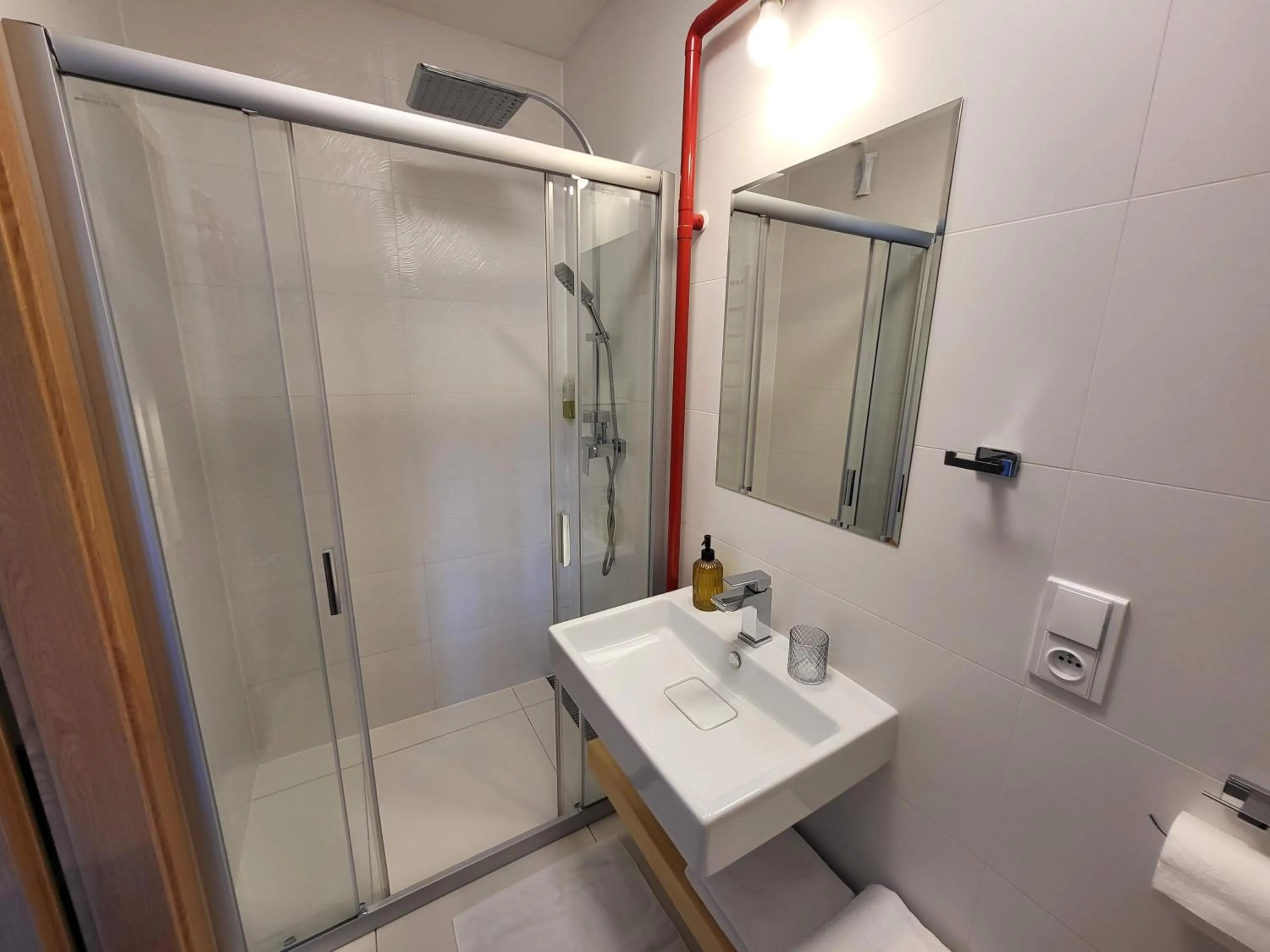 Bathroom in Pension Jitřenka Hřensko - Breakfast Included & Free Parking